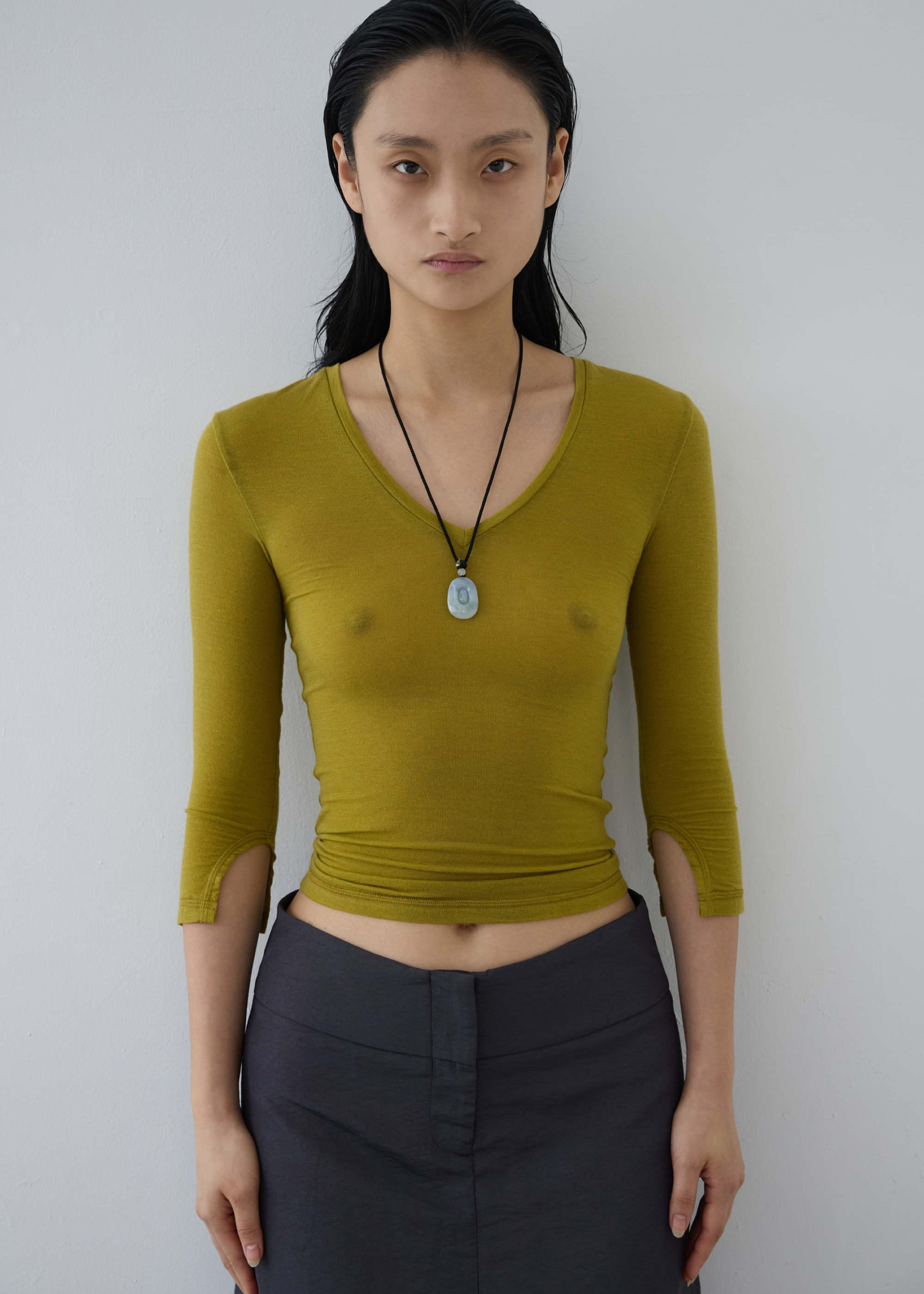 Assume V-Neck ~ Kelp