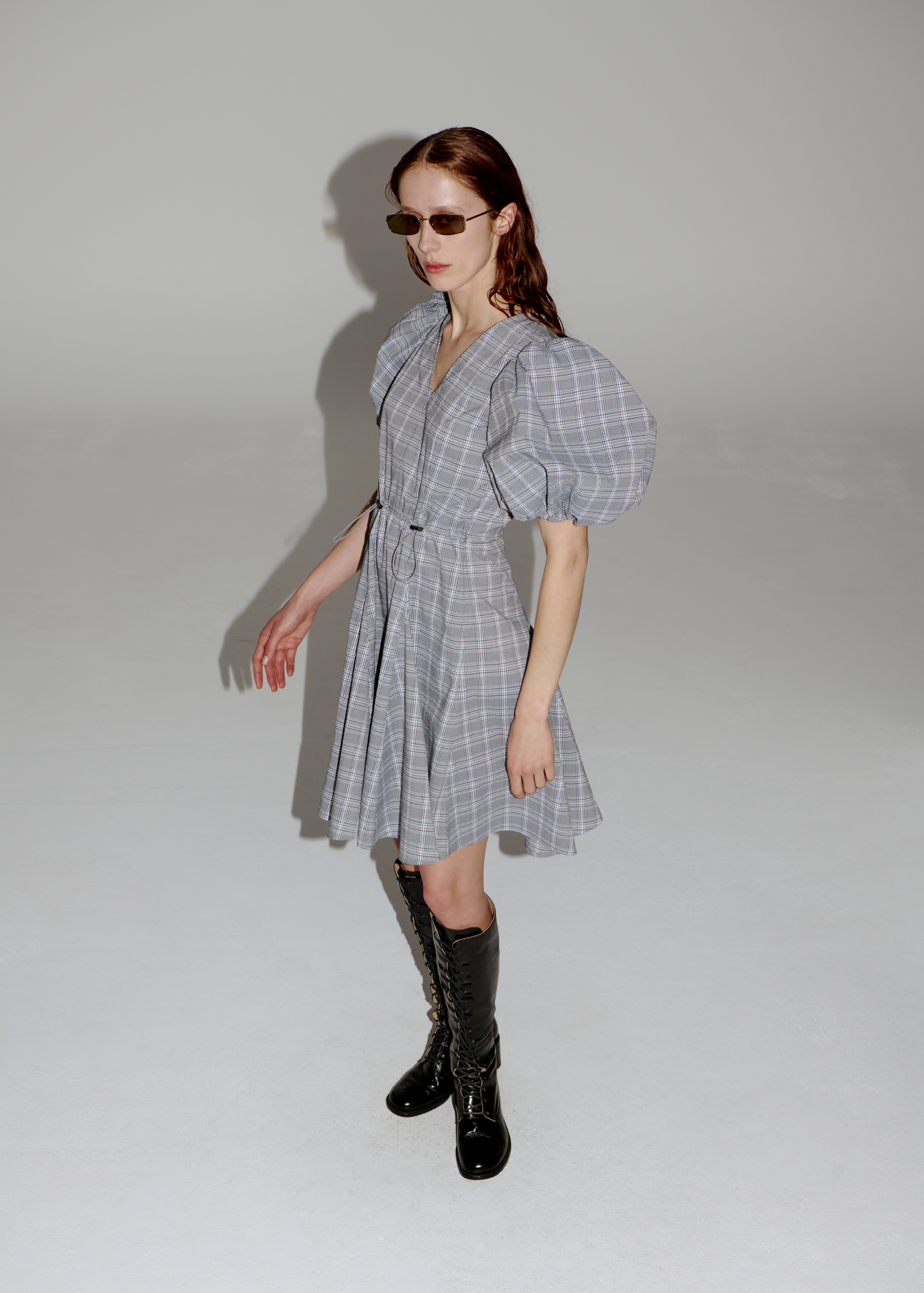 Subject Dress ~ Petrol Check