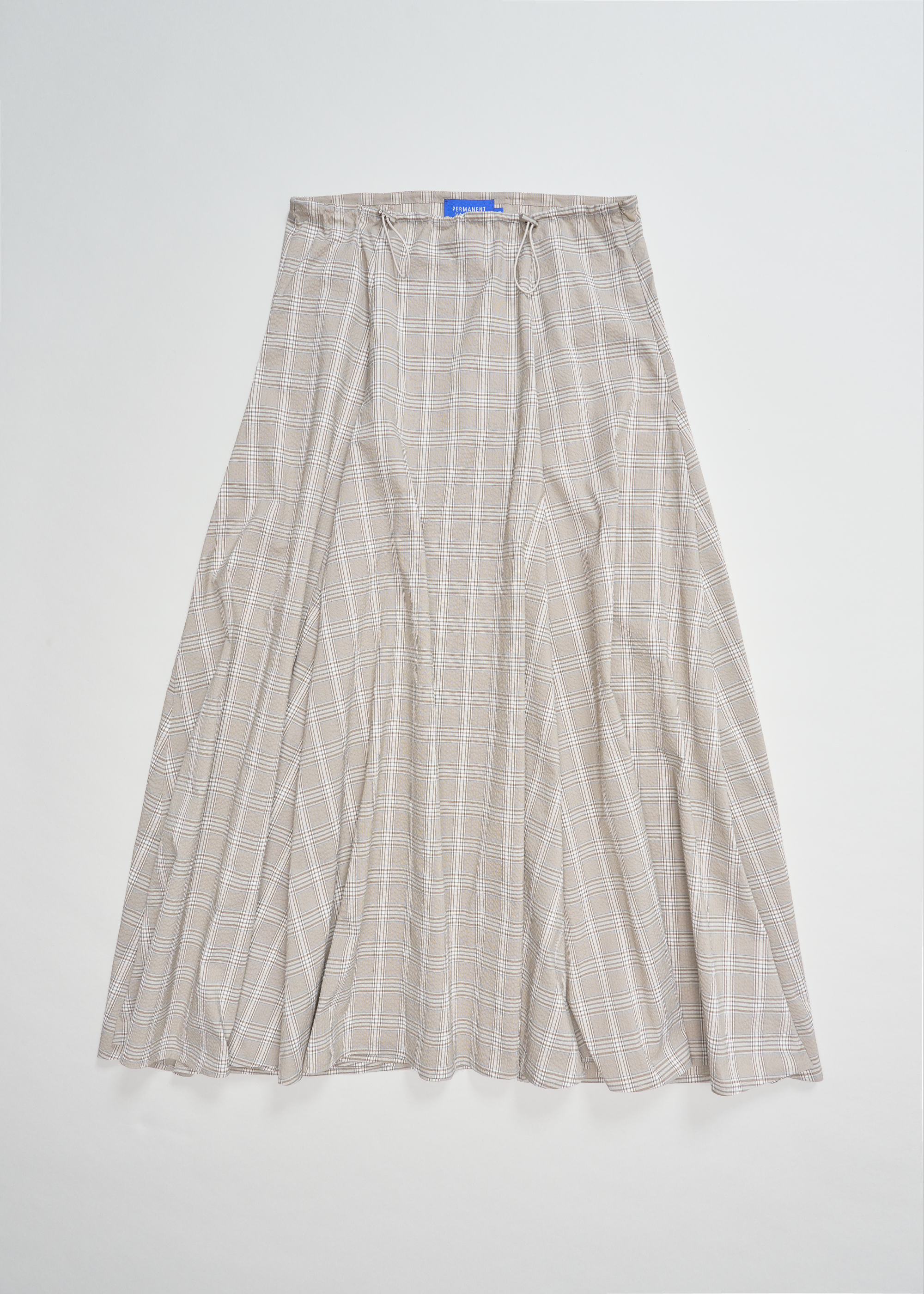 Subject Skirt ~ Beige Check