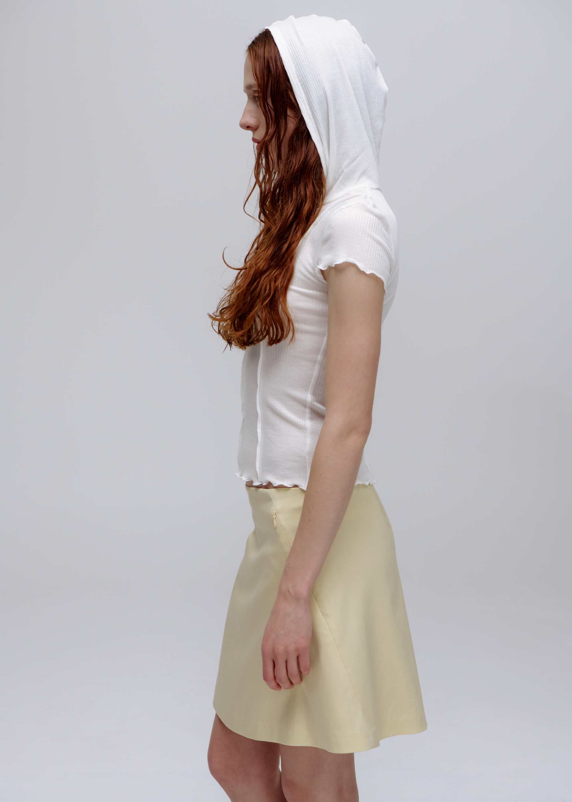 Receipt Skirt ~ Blonde