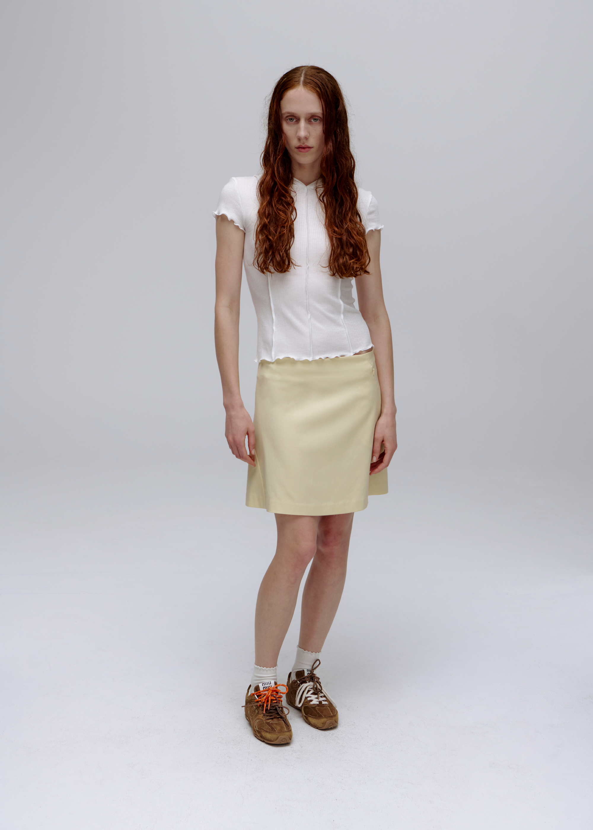 Receipt Skirt ~ Blonde