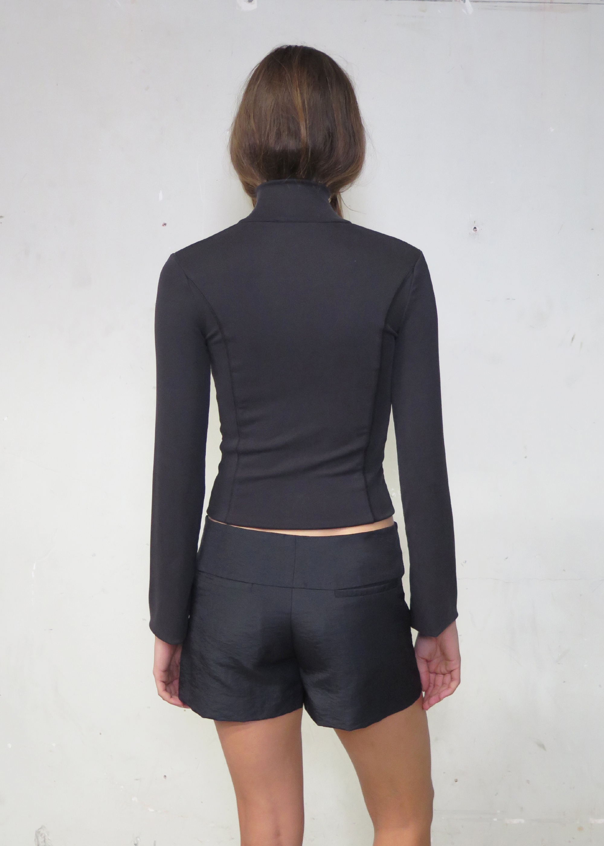 Resonance Zip Cardigan ~ Black