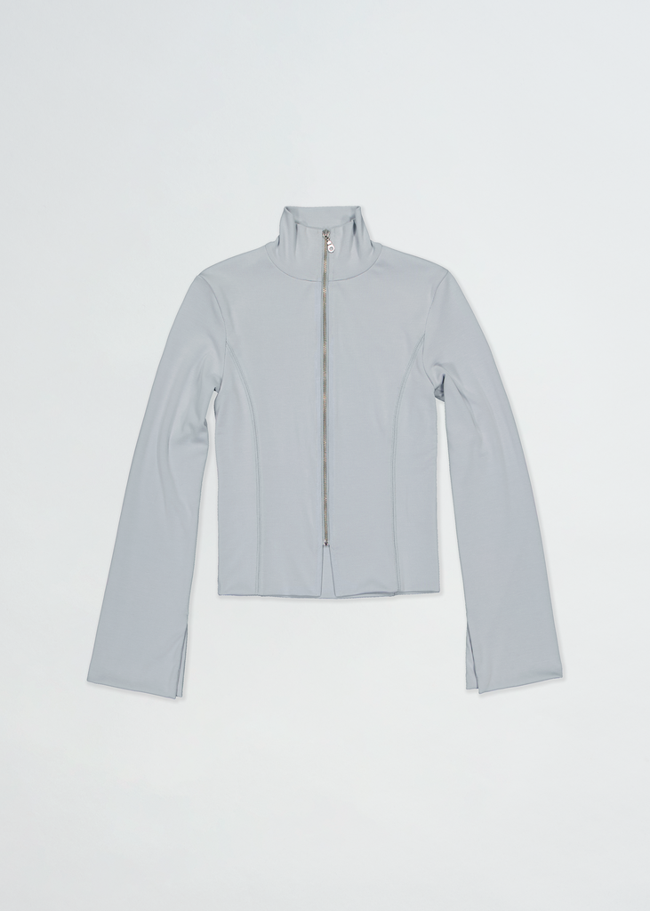 Resonance Zip Cardigan ~ Mist