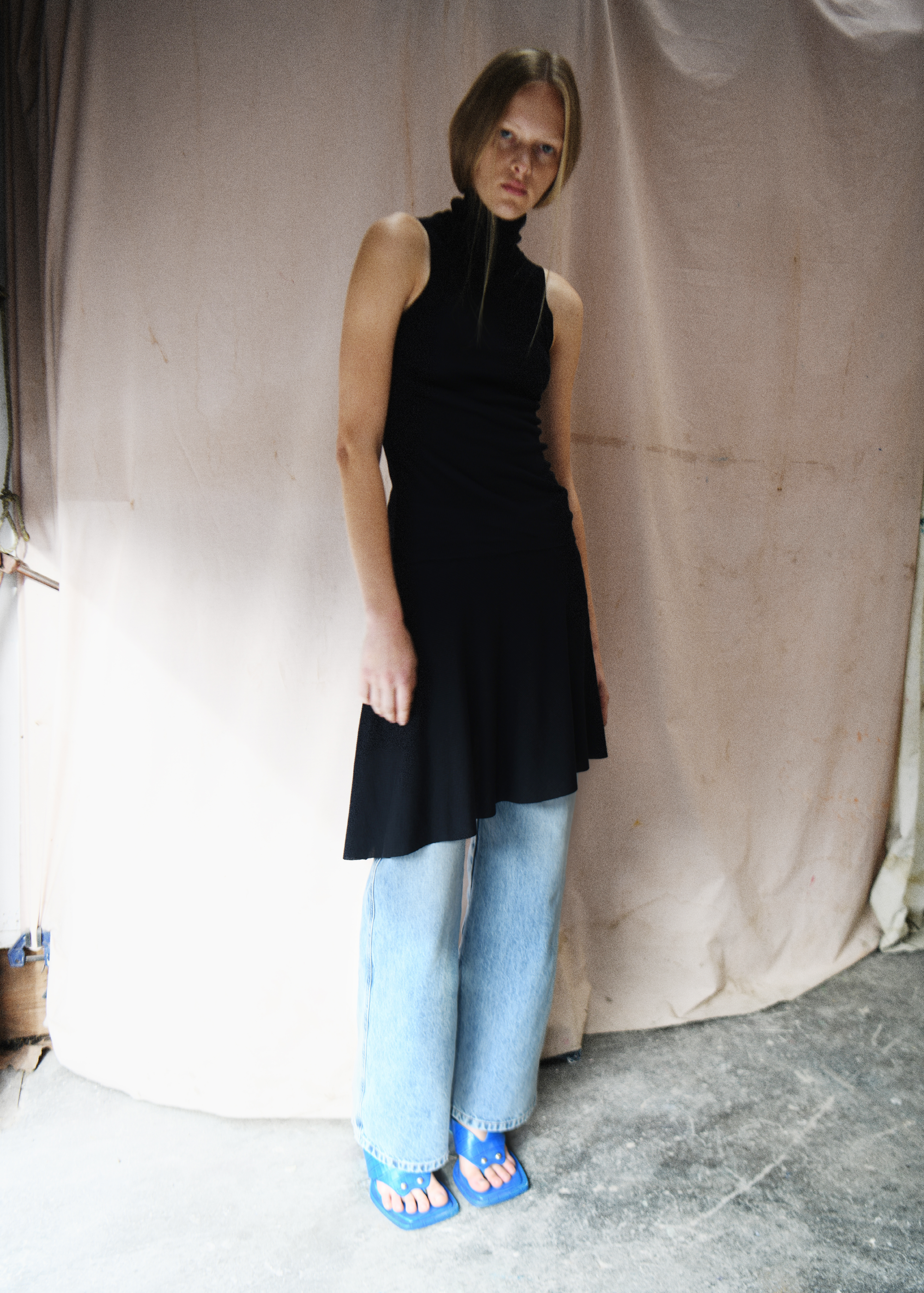 Dissolve Wool Skirt