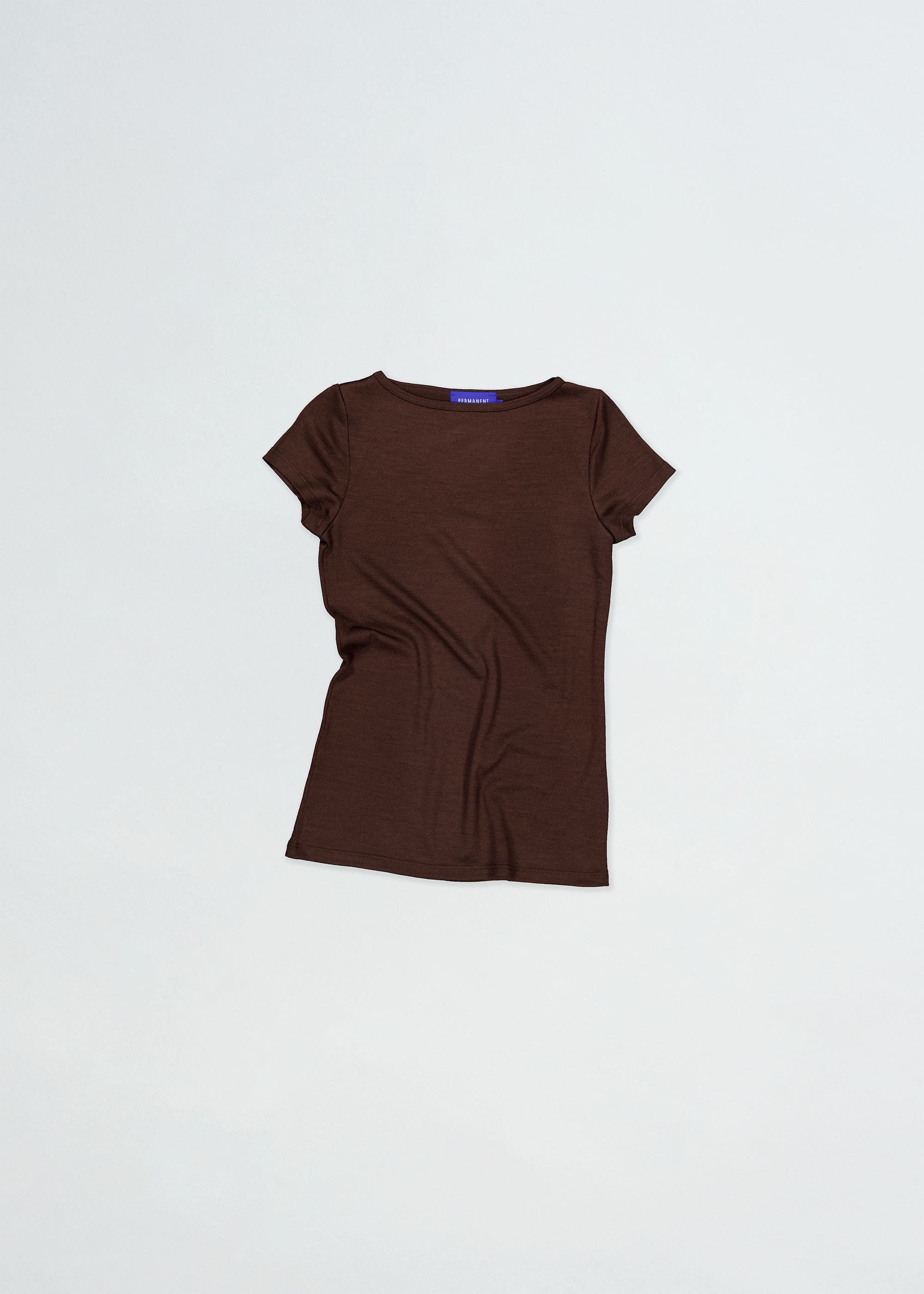 Connection Wool Baby Tee ~ Brown