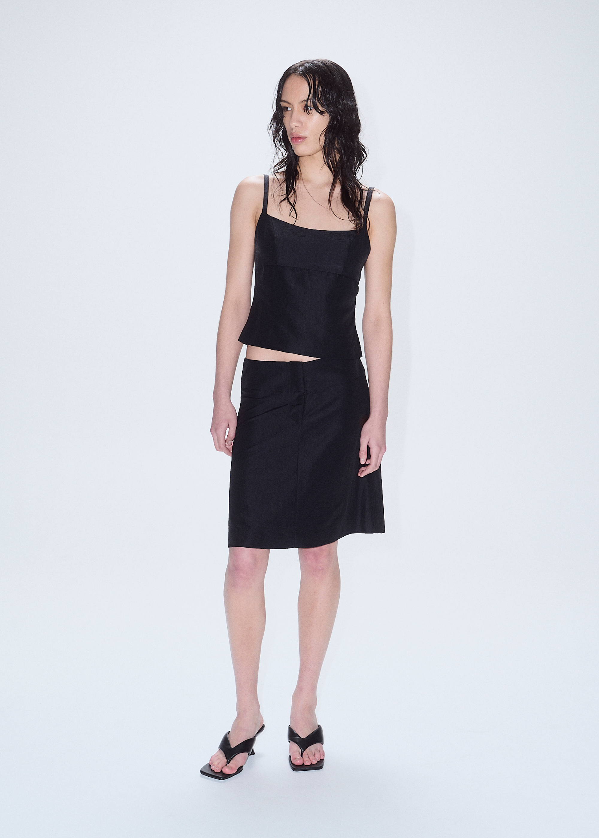 Refract Skirt ~ Black