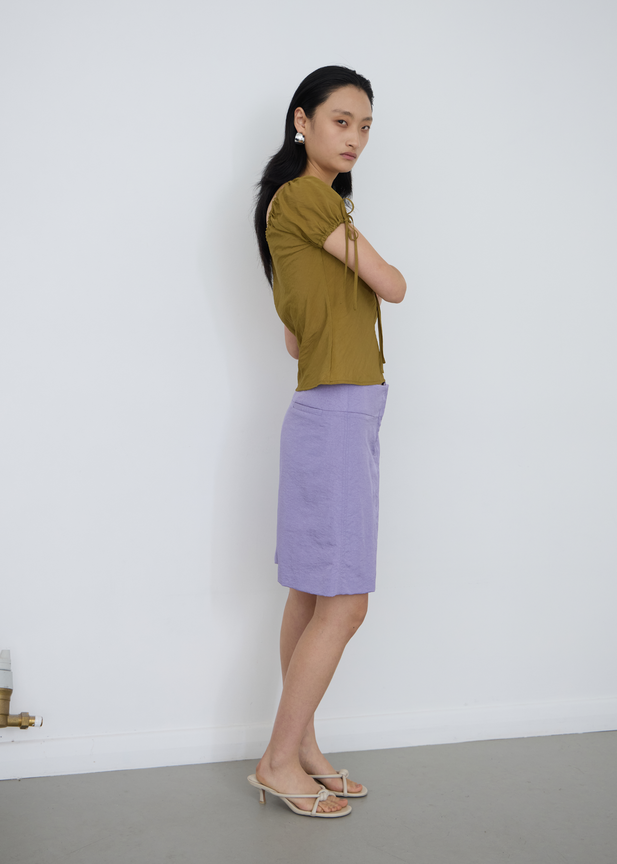 Refract Skirt ~ Lilac