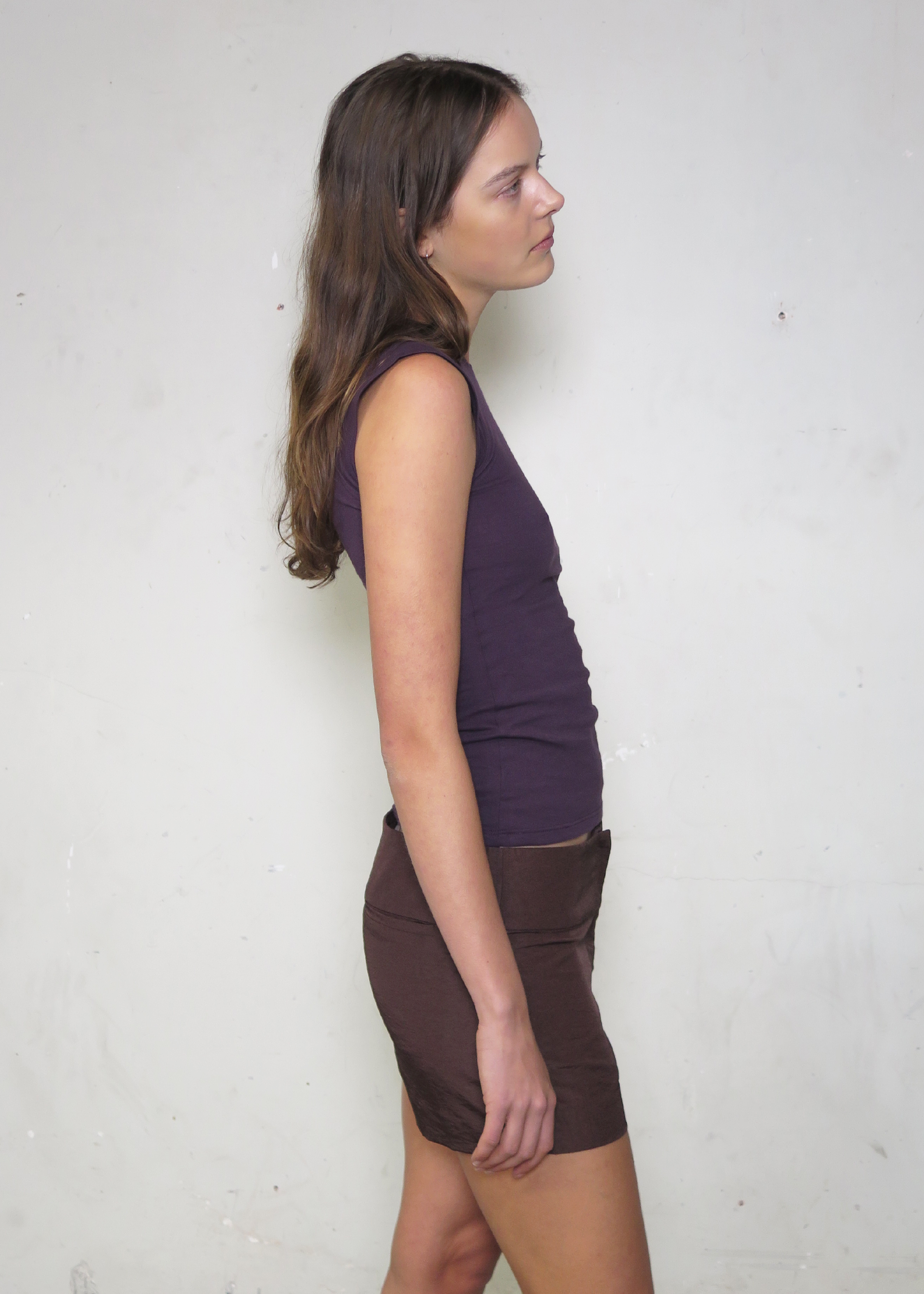 Beam V-Neck Tee ~ Purple