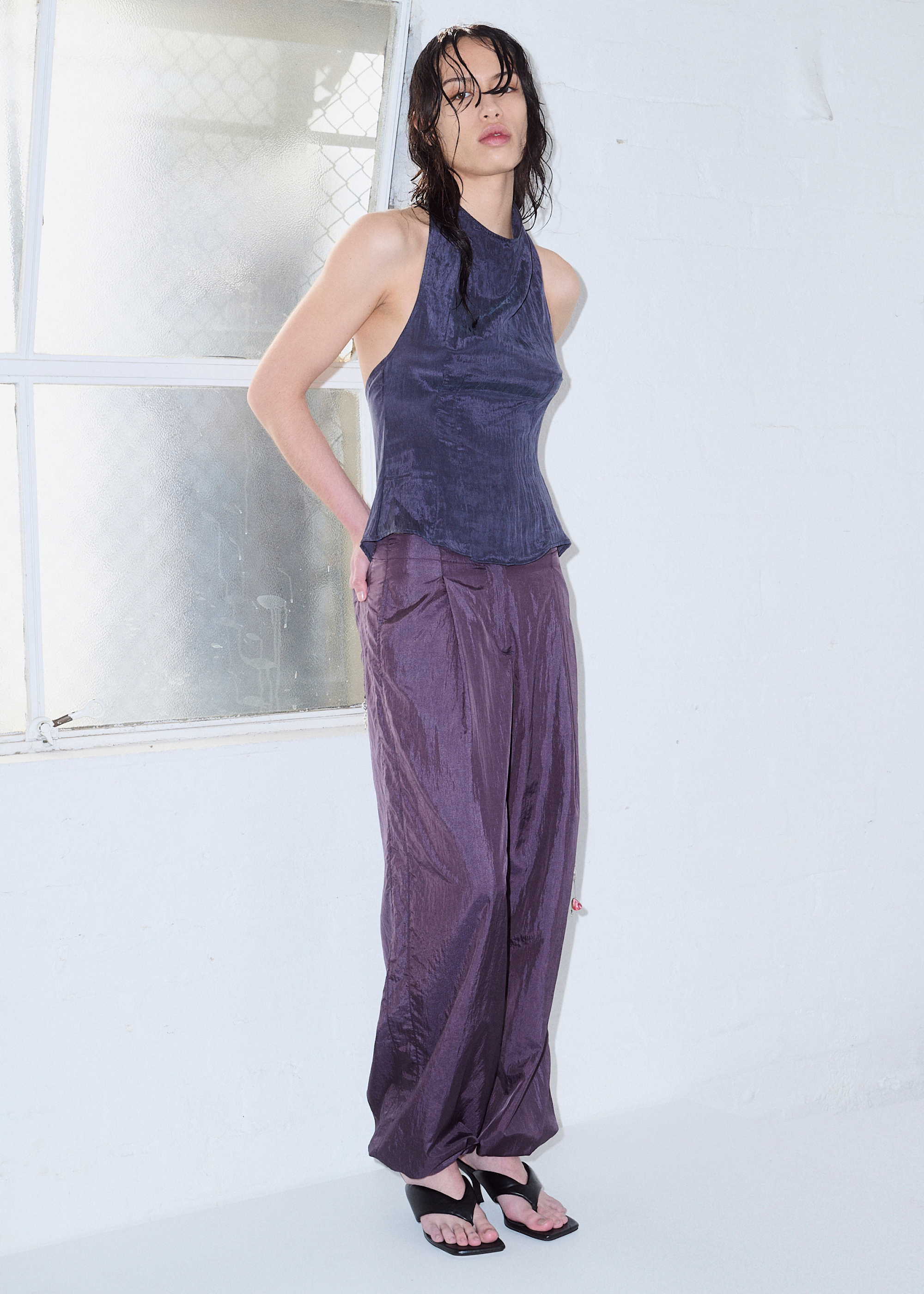 Cocoon Pant ~ Purple