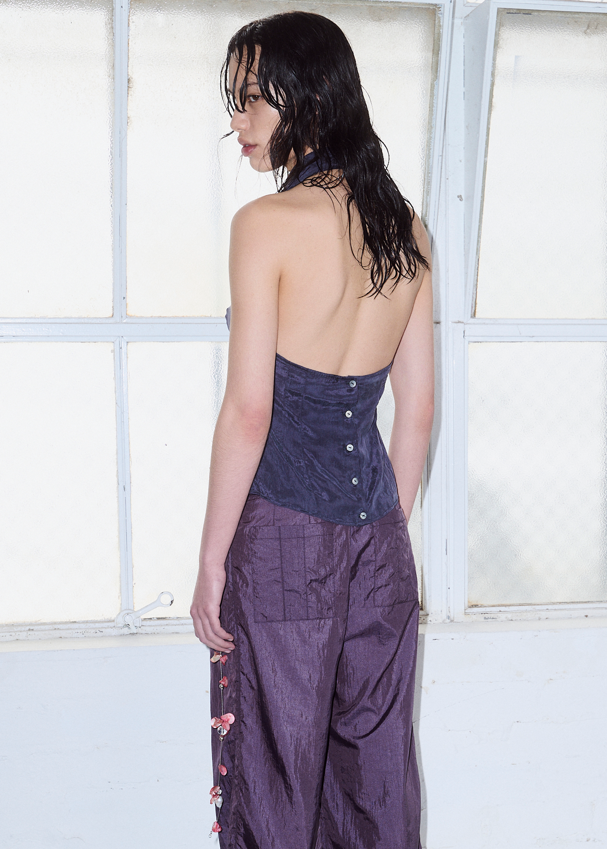 Cocoon Pant ~ Purple