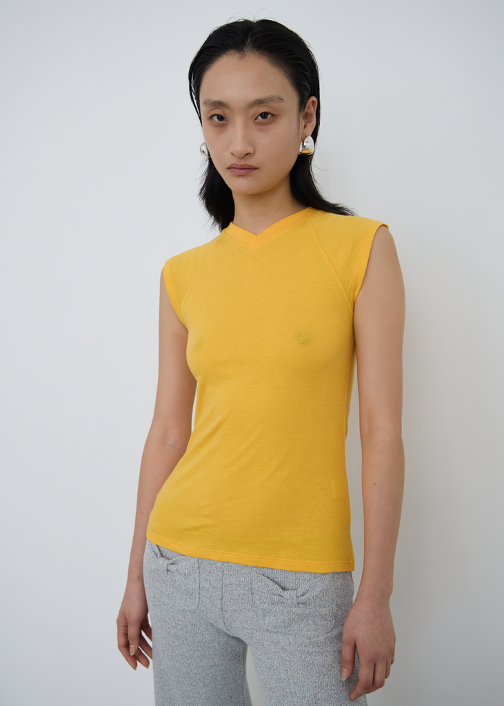 PREORDER: Beam V-Neck Tee ~ Tangerine
