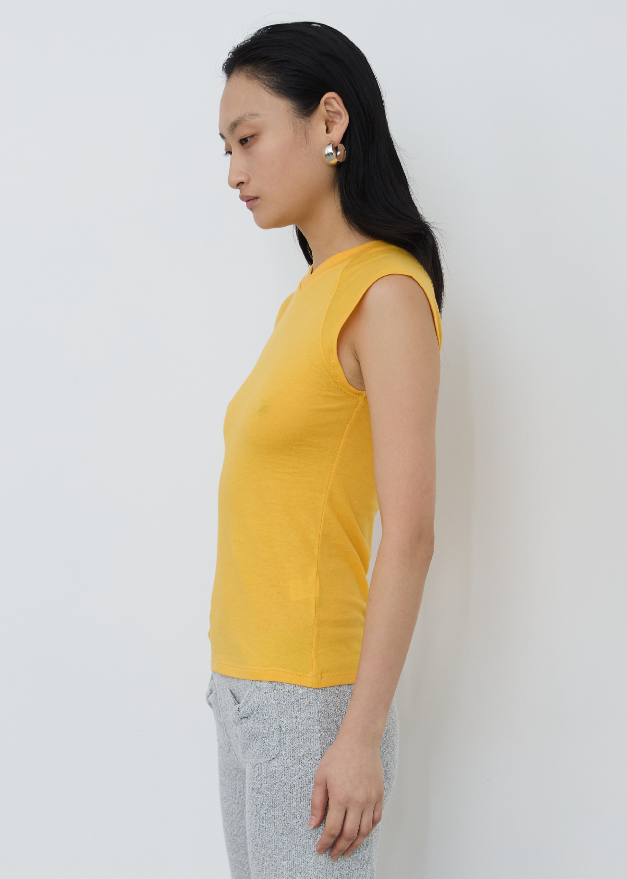 PREORDER: Beam V-Neck Tee ~ Tangerine