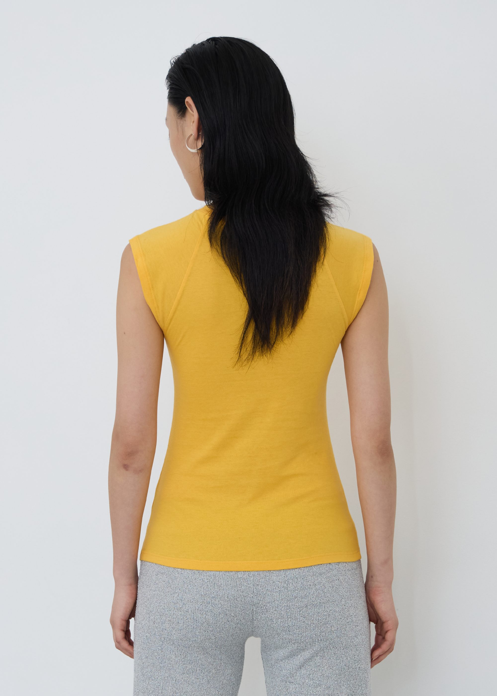 PREORDER: Beam V-Neck Tee ~ Tangerine