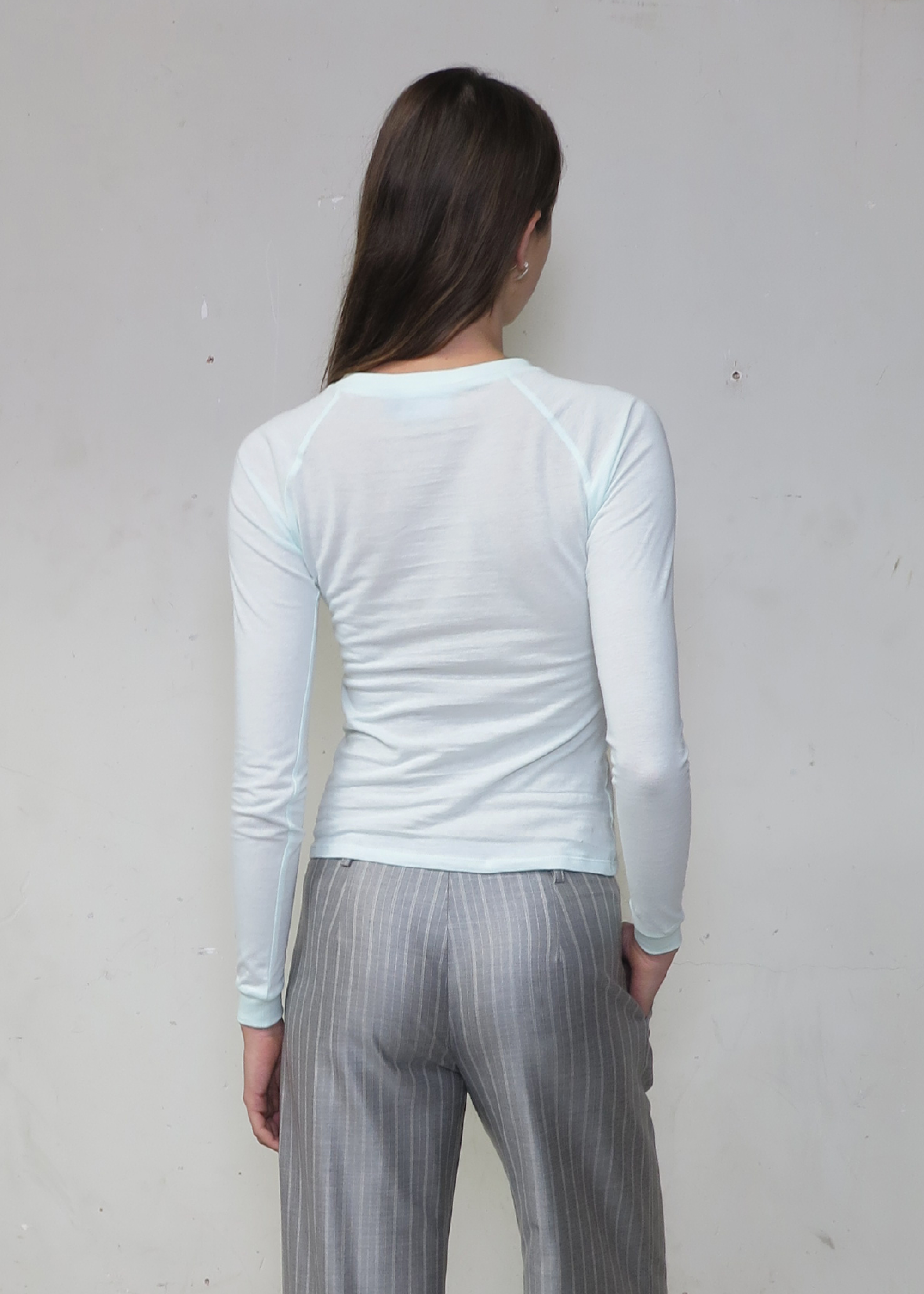 Beam V-Neck Top ~ Ice