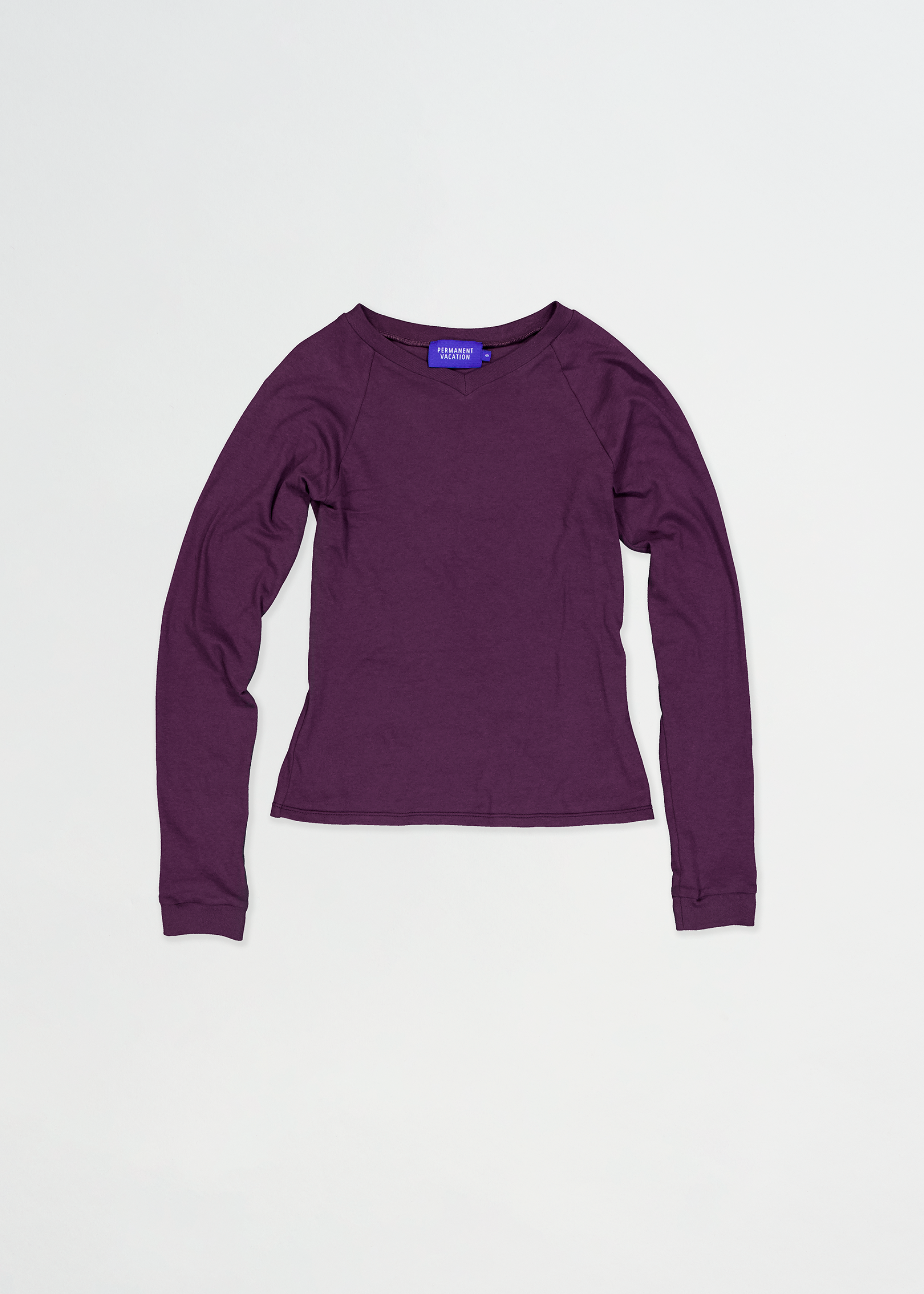 Beam V-Neck Top ~ Purple