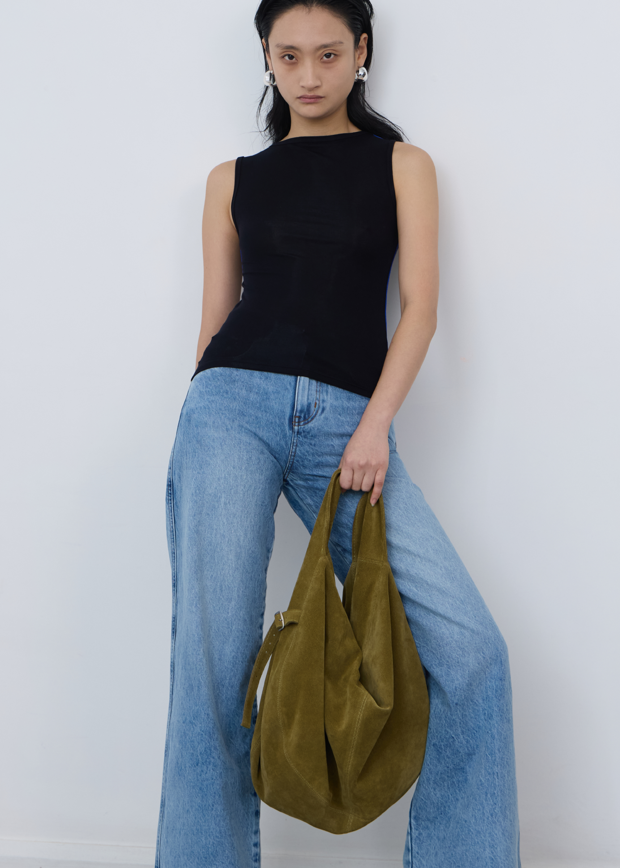 PREORDER: Orb Bag ~ Kelp Suede