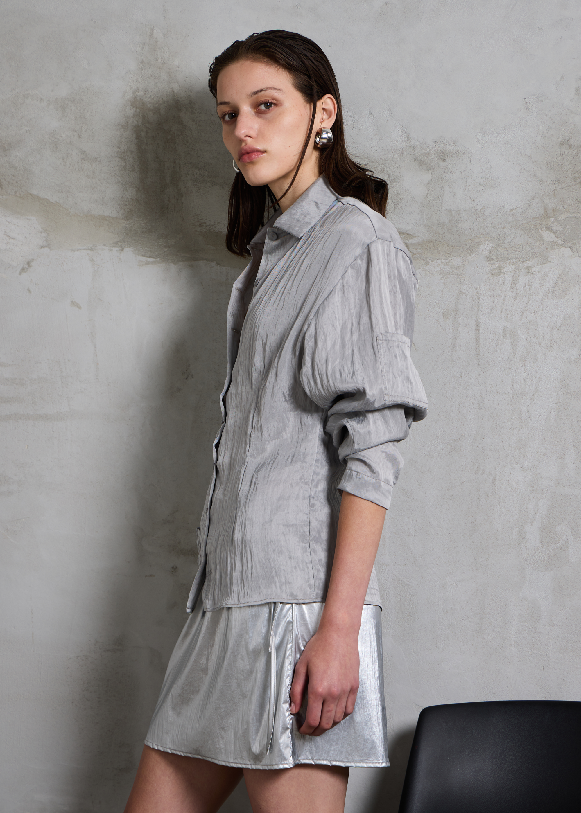 Orbit Skirt ~ Silver
