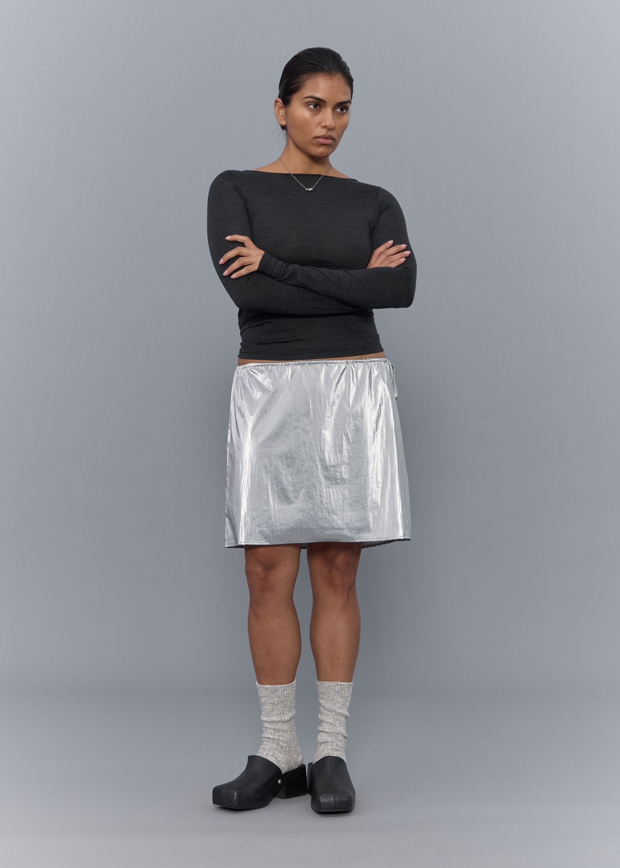 Orbit Skirt ~ Silver