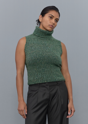 Nest Knitted Top ~ Cypress