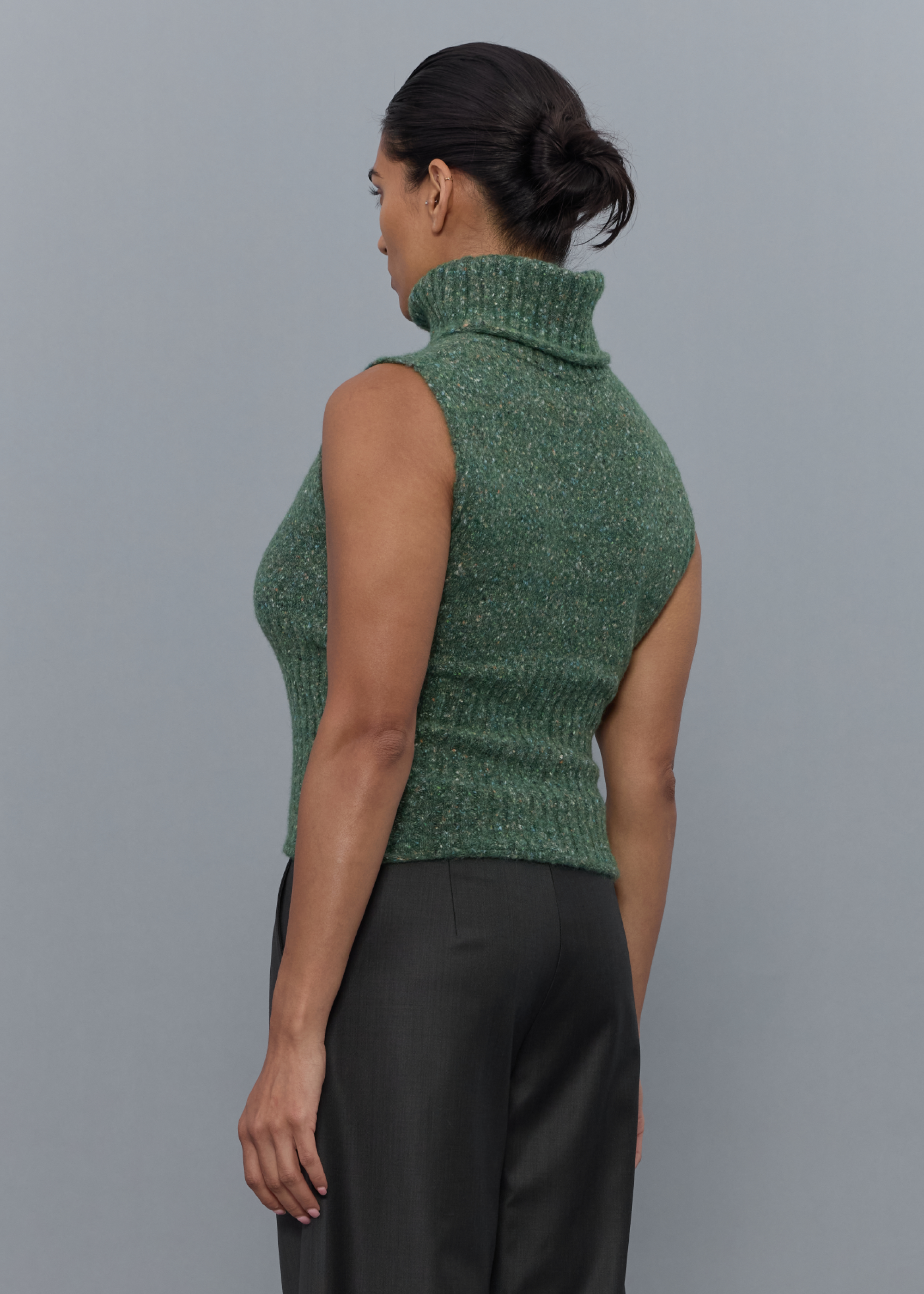 Nest Knitted Top ~ Cypress