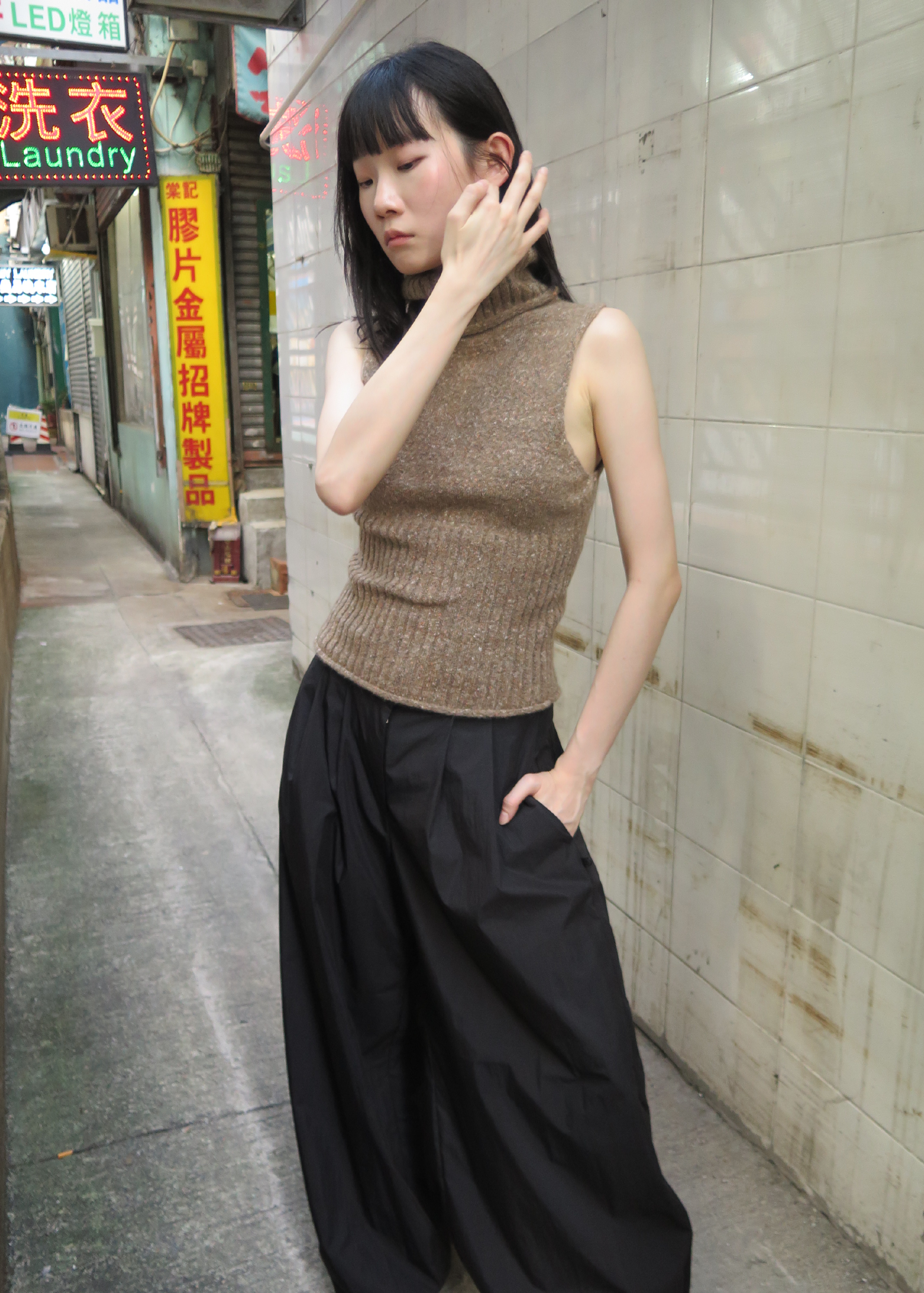 Nest Knitted Top ~ Fawn