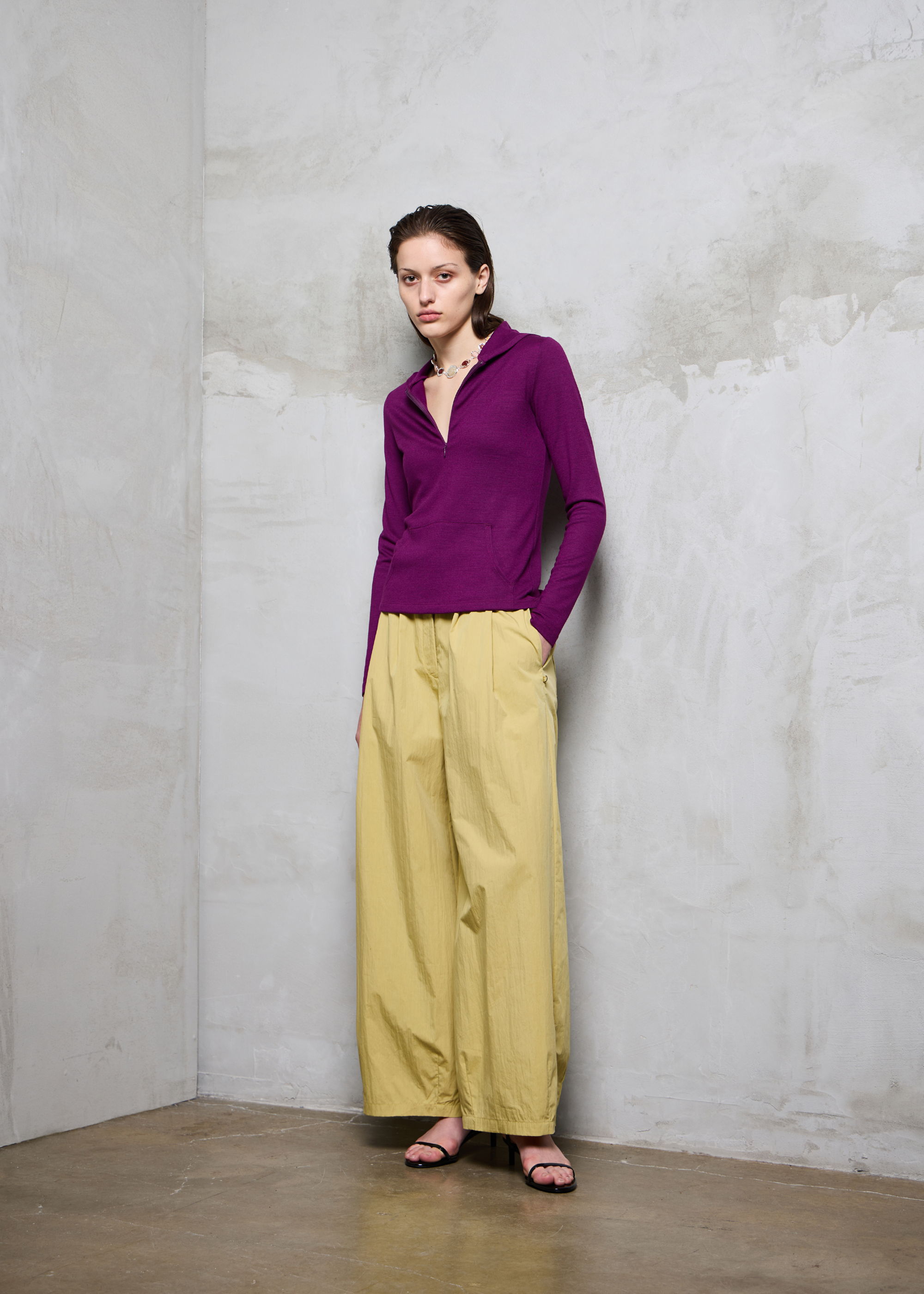 Pillar Trouser ~ Flax