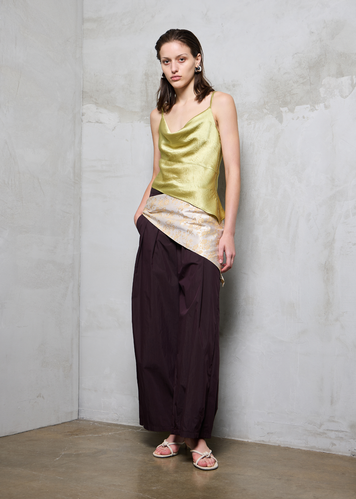Pillar Trouser ~ Mulberry