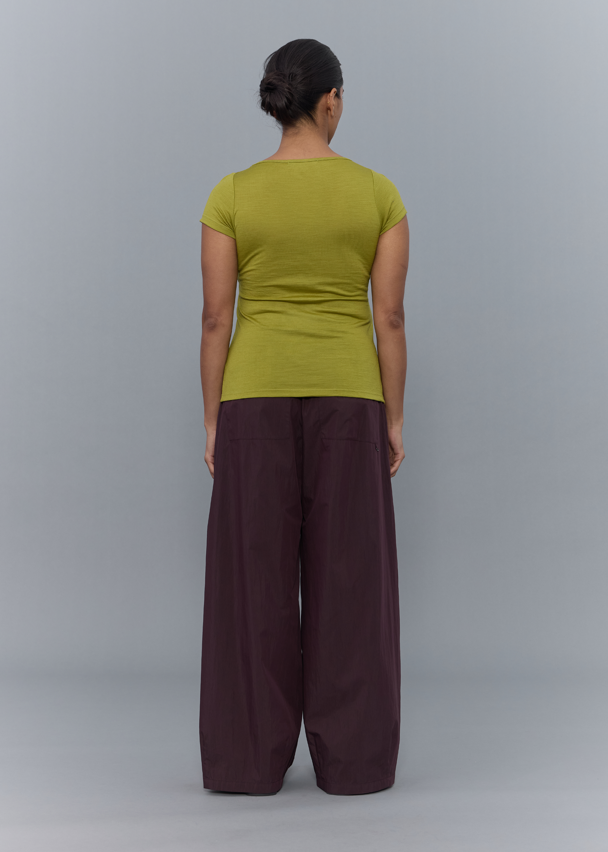 Pillar Trouser ~ Mulberry