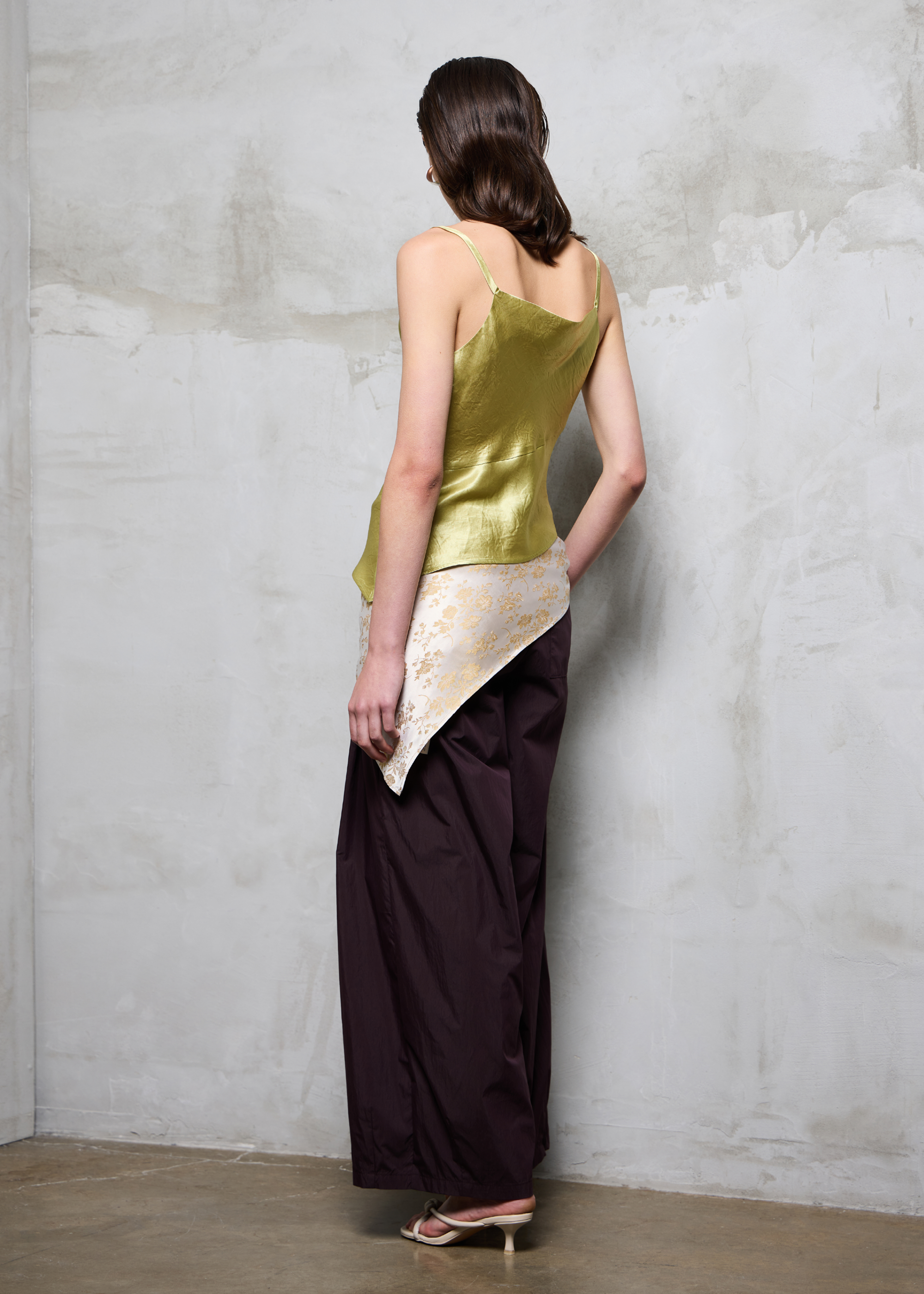 Pillar Trouser ~ Mulberry