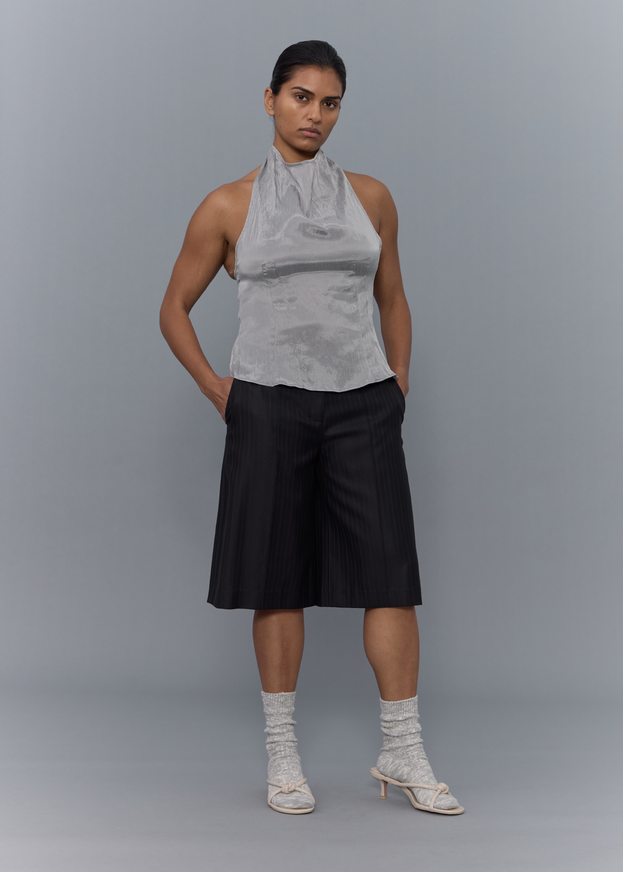 Distil Short ~ Black Stripe