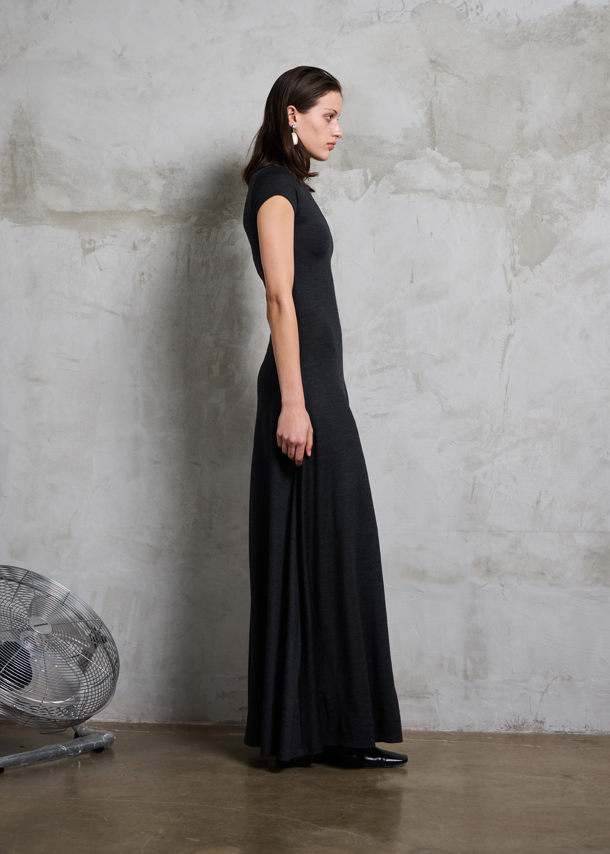 Connection Wool Dress ~ Cinder