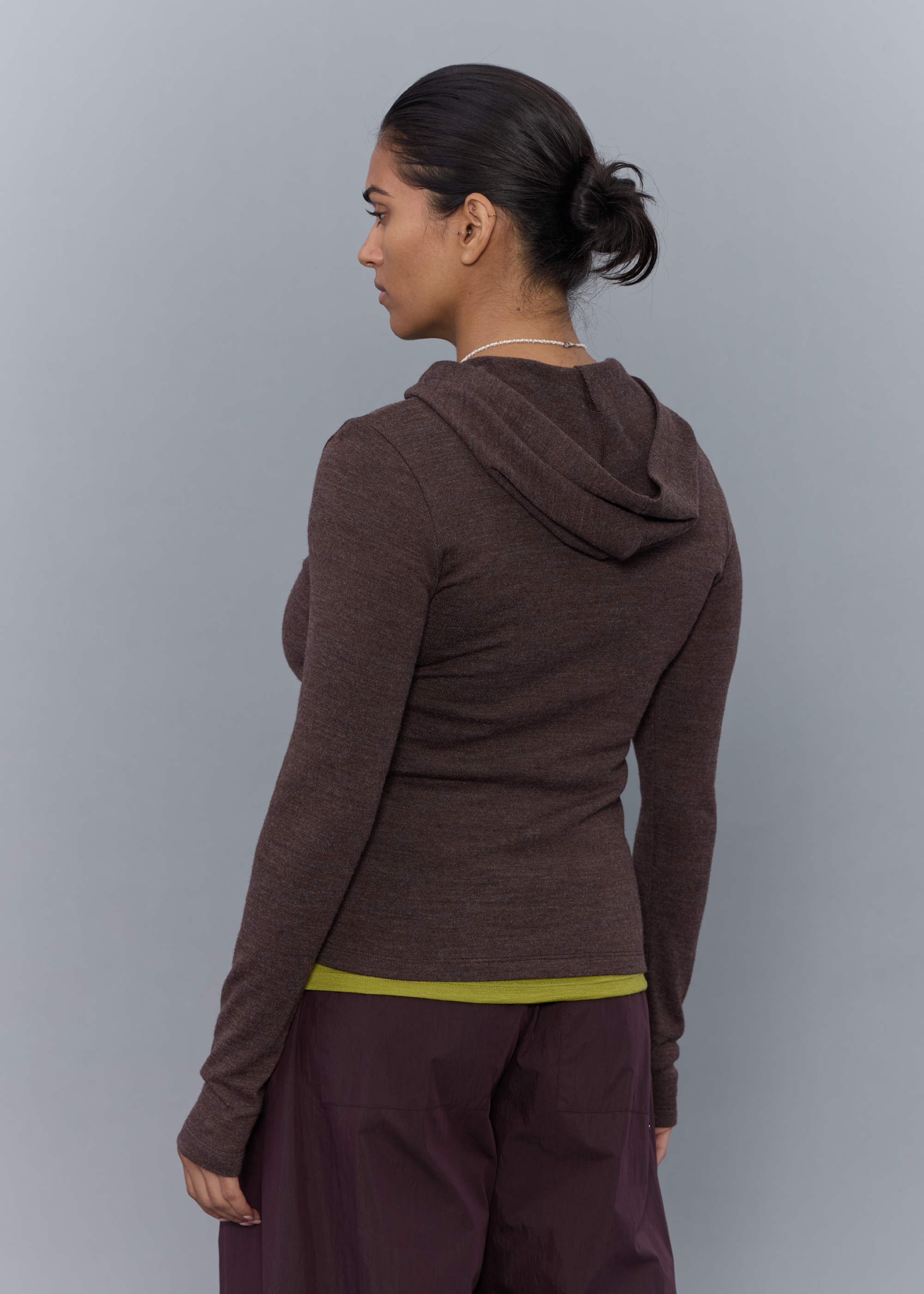 Habitat Wool Hoodie ~ Earth