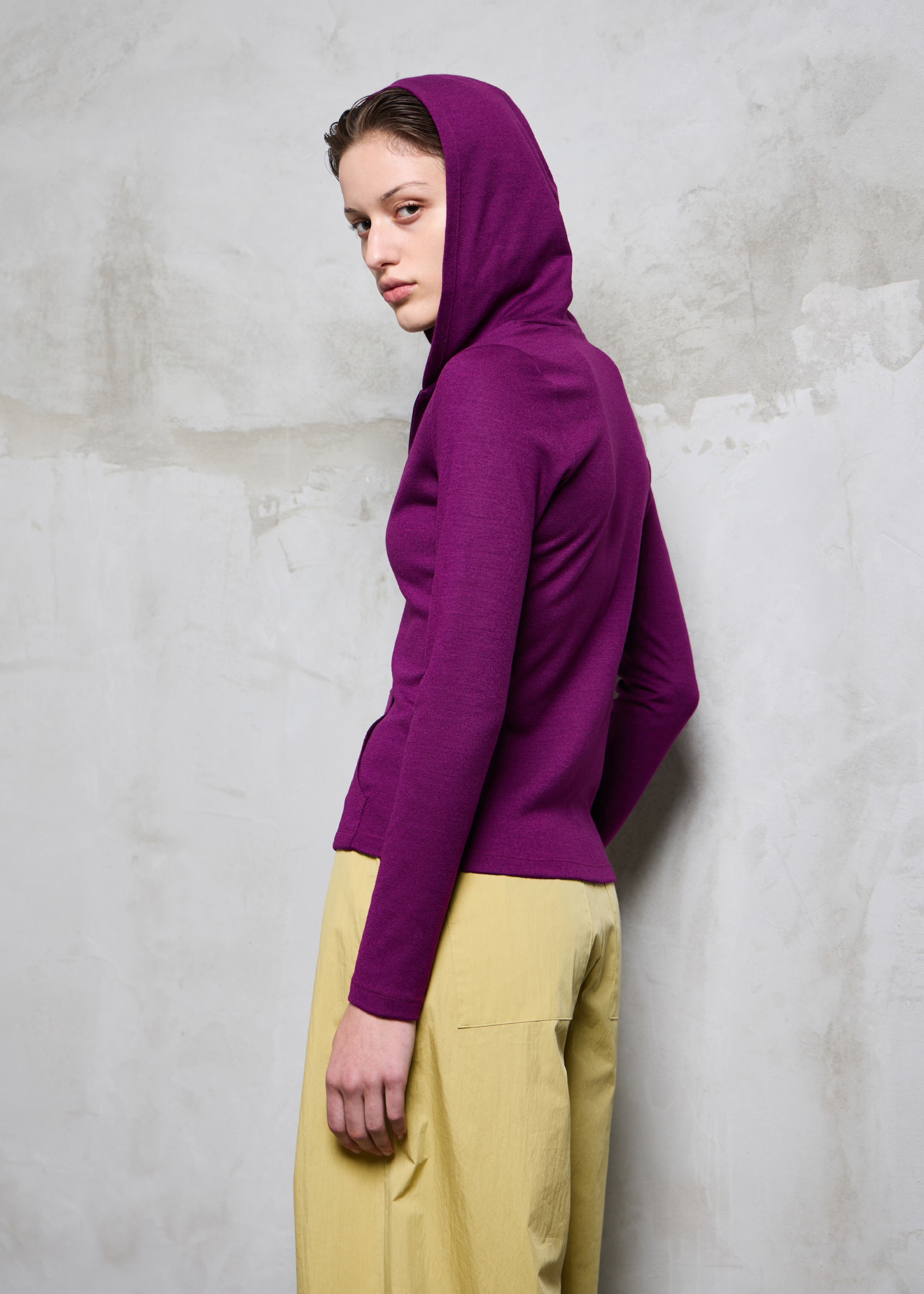 Habitat Wool Hoodie ~ Orchid