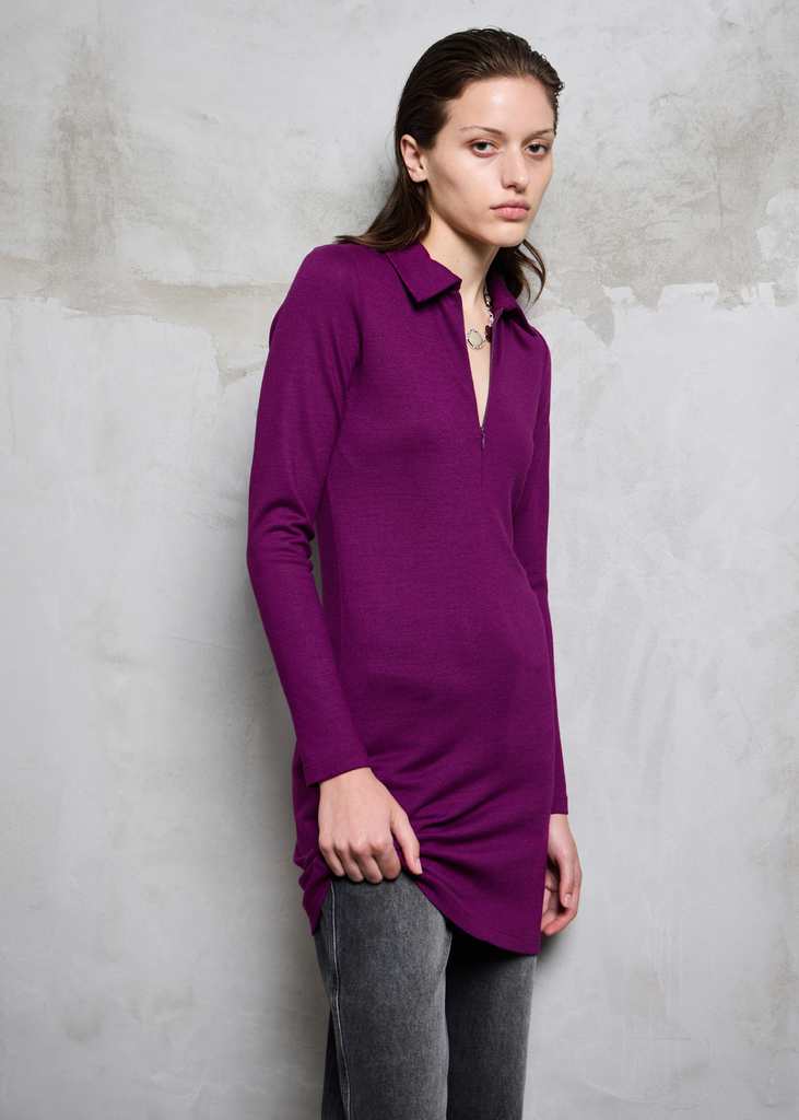 Habitat Wool Dress ~ Orchid