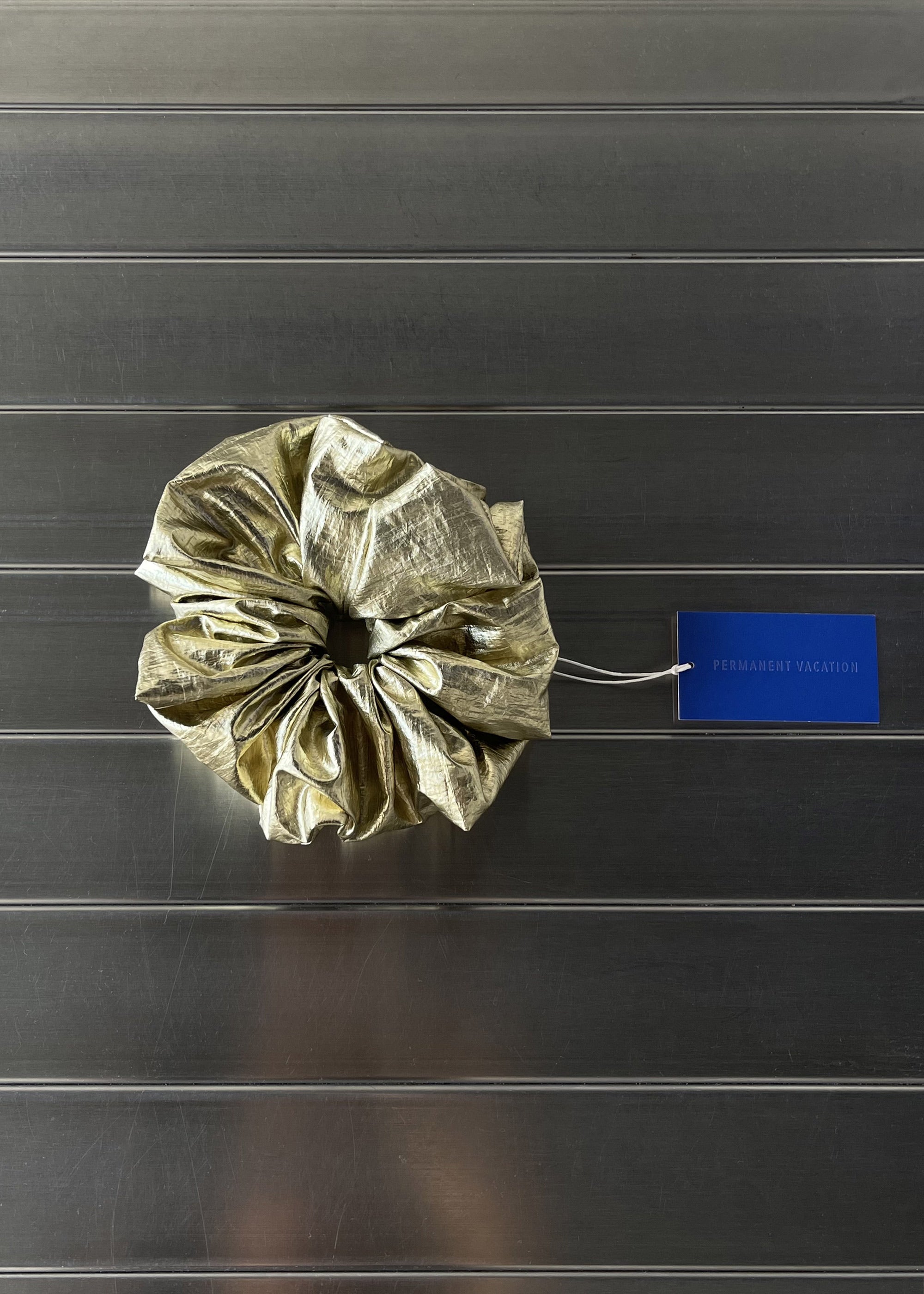 Deadstock Scrunchie ~ Gold