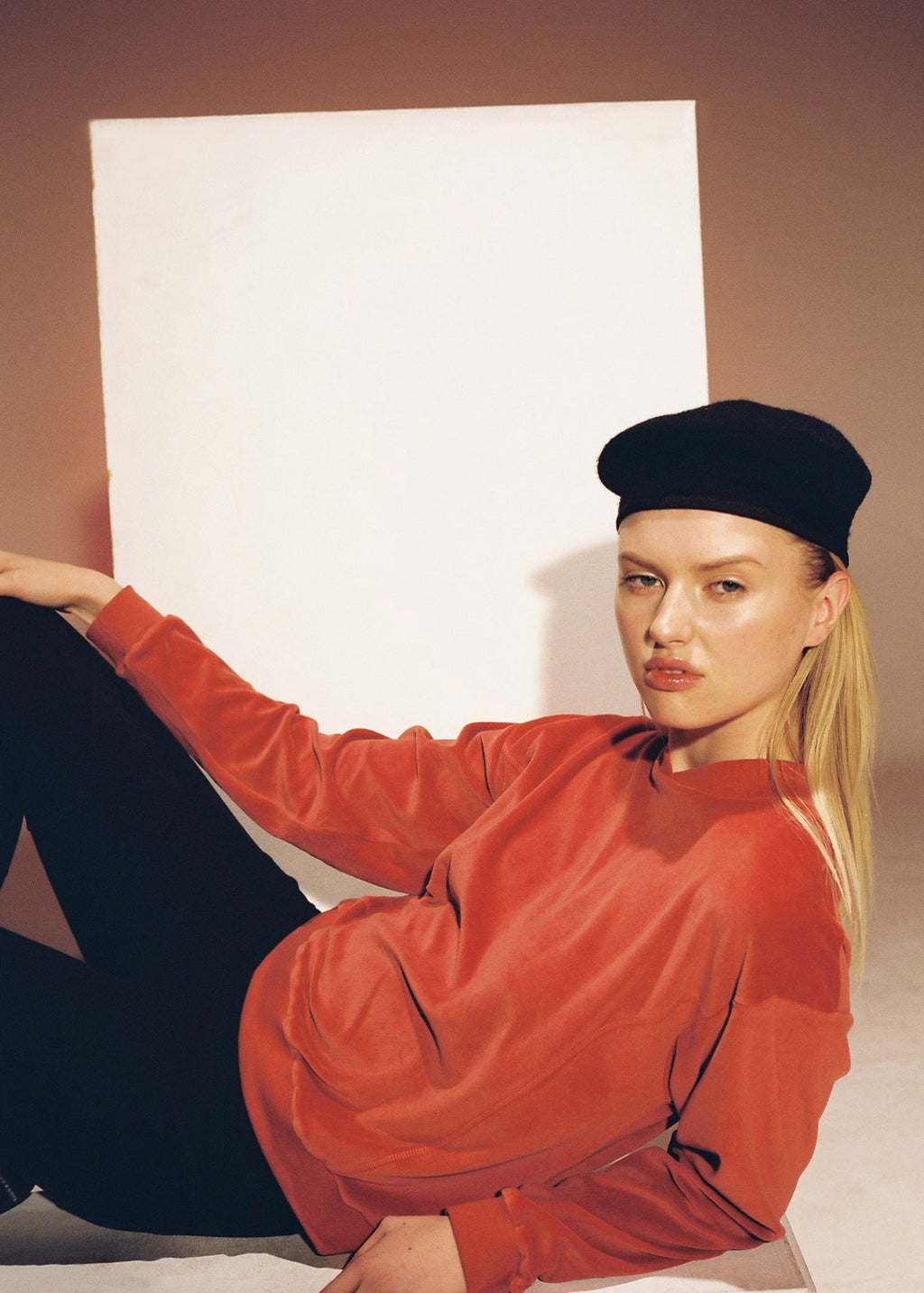 Velour Sweatshirt