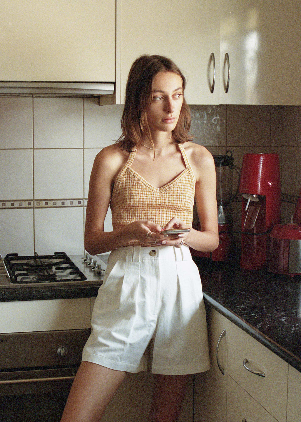 Pleated Shorts