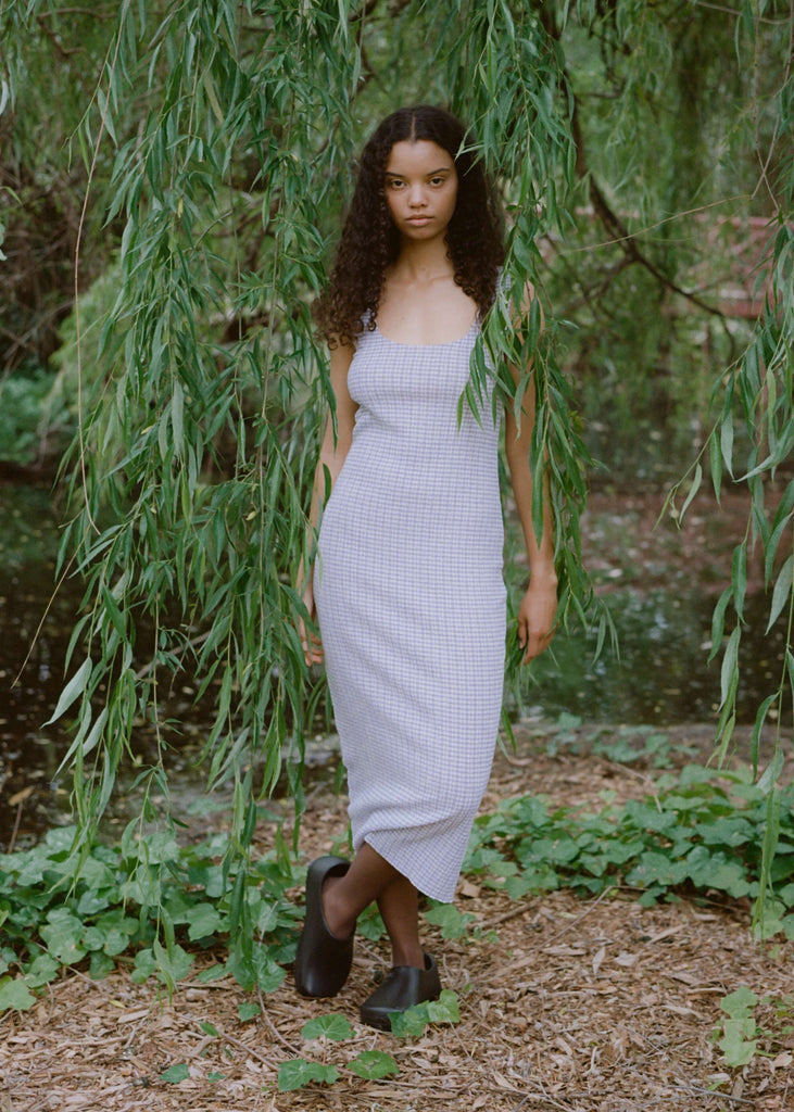 Motion Tank Dress ~ Lavender