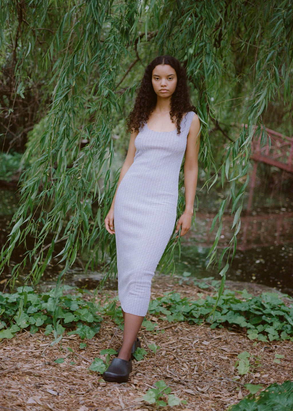 Motion Tank Dress ~ Lavender
