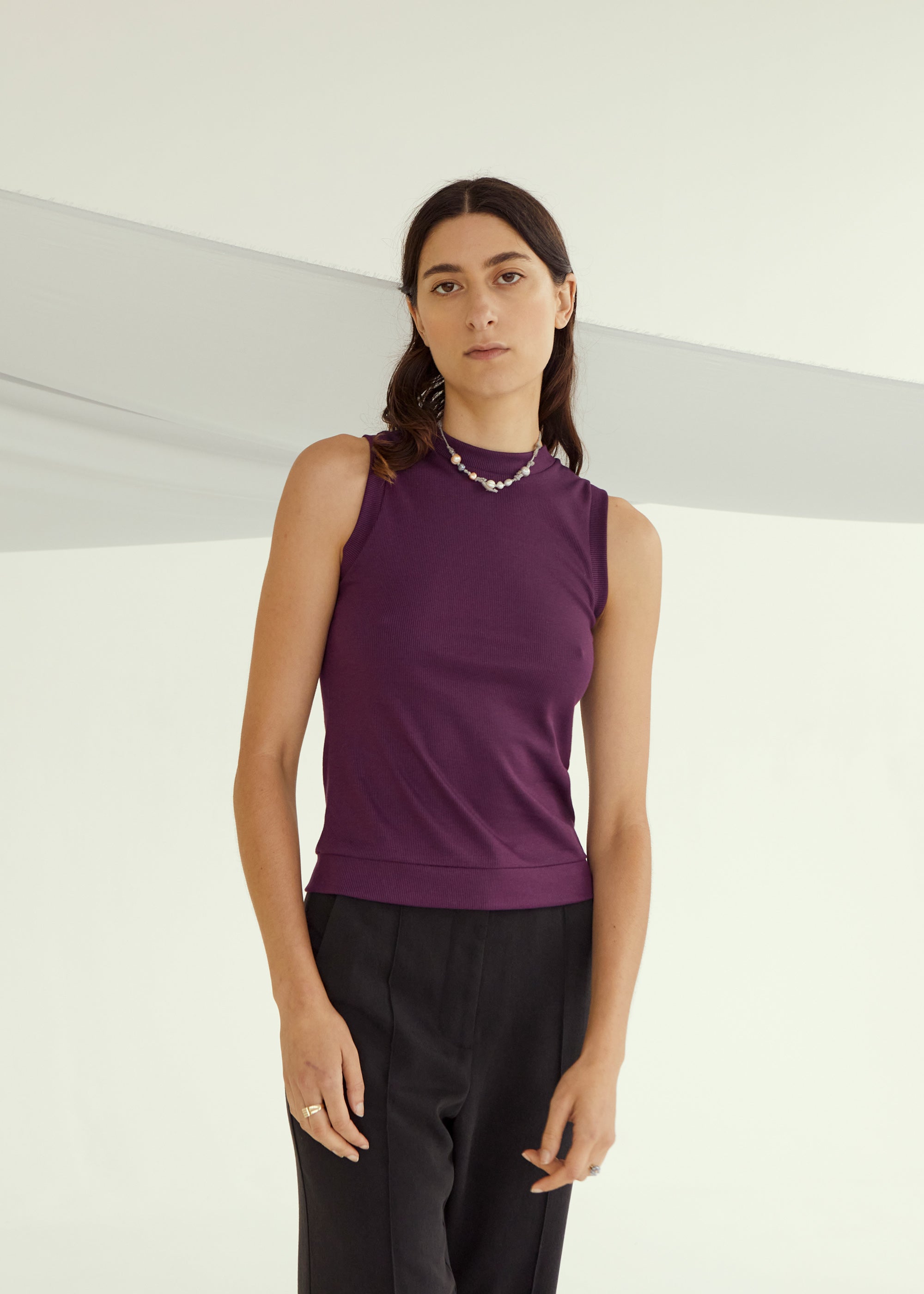 Luxe Tank ~ Plum