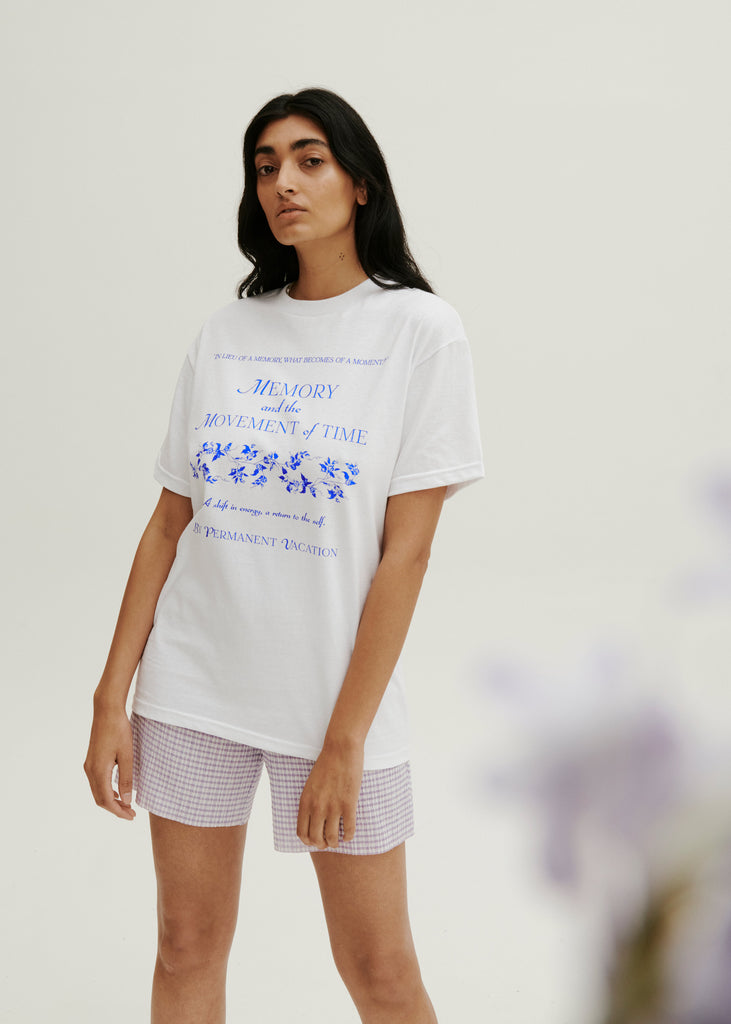 Memory Tee ~ White