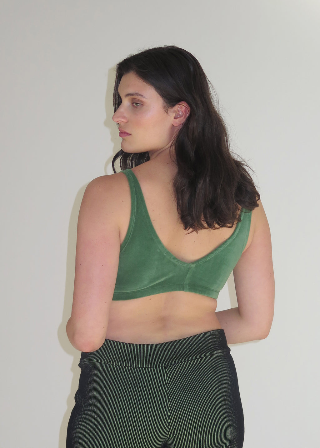 Repertoire Crop Top ~ Emerald