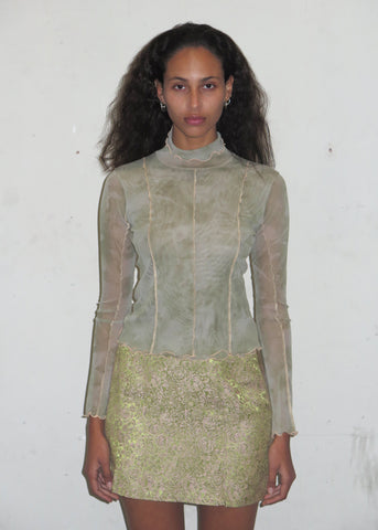 Moss Turtleneck
