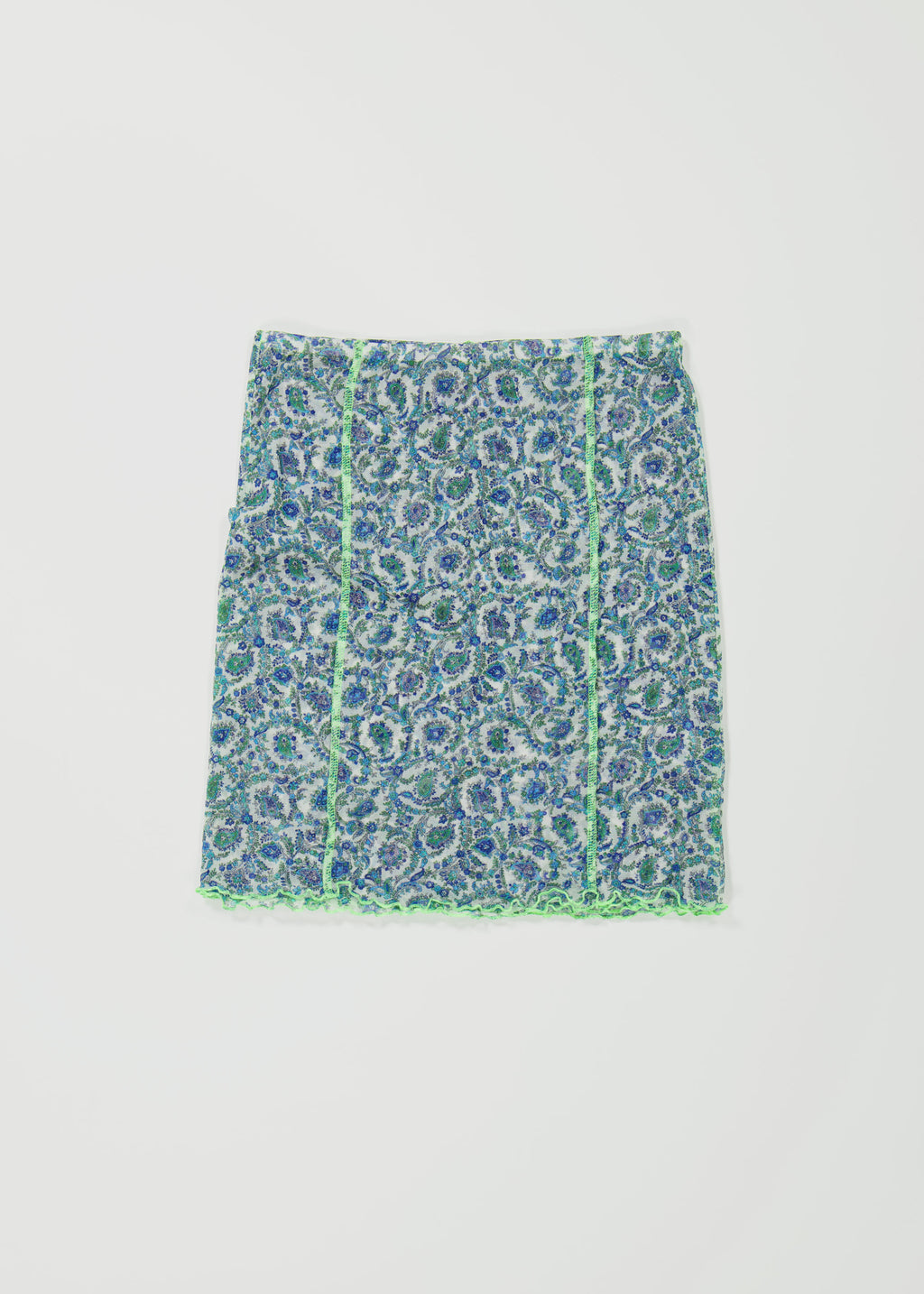 Gwen Skirt ~ Aqua
