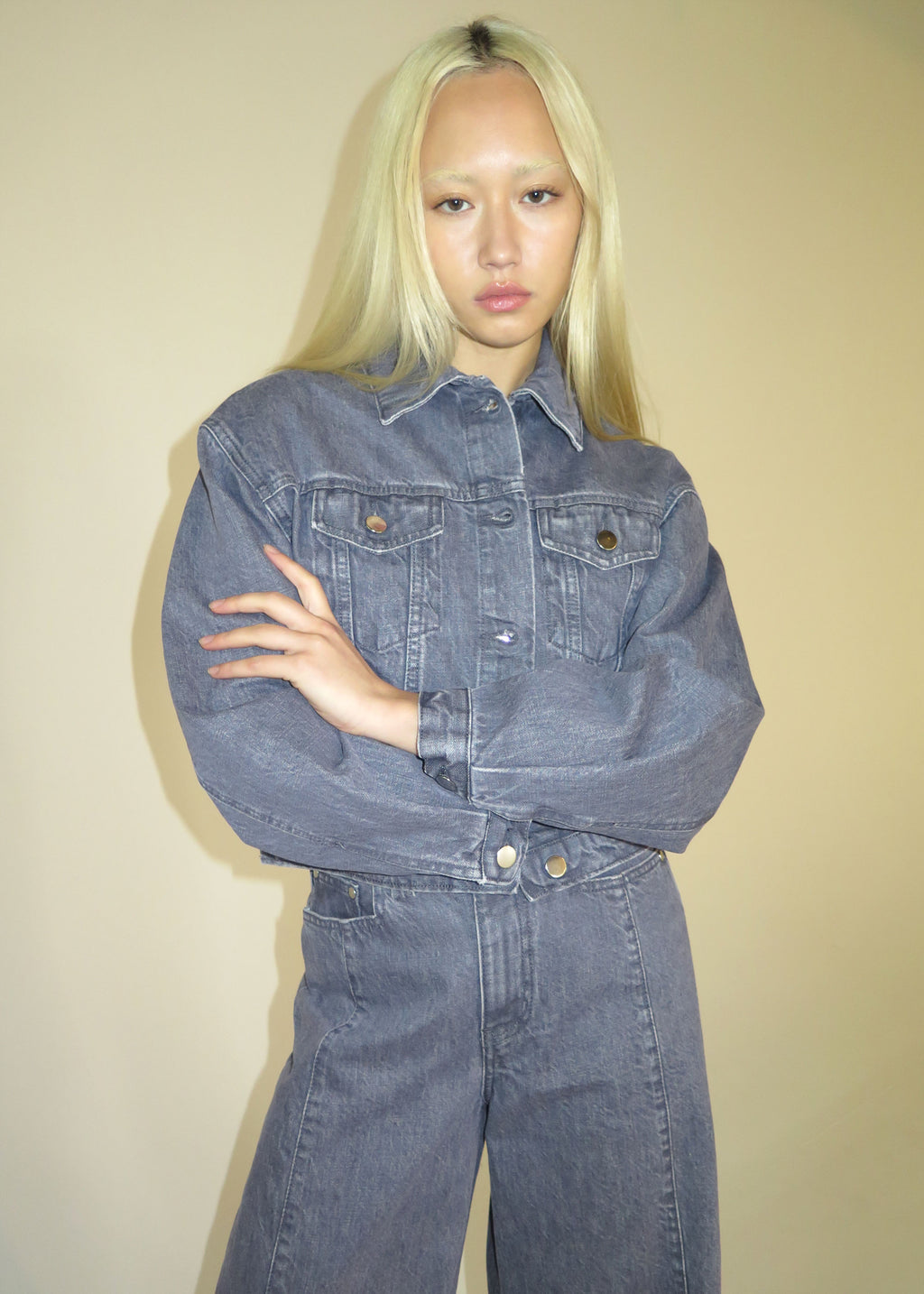 Homage Denim Jacket ~ Amethyst