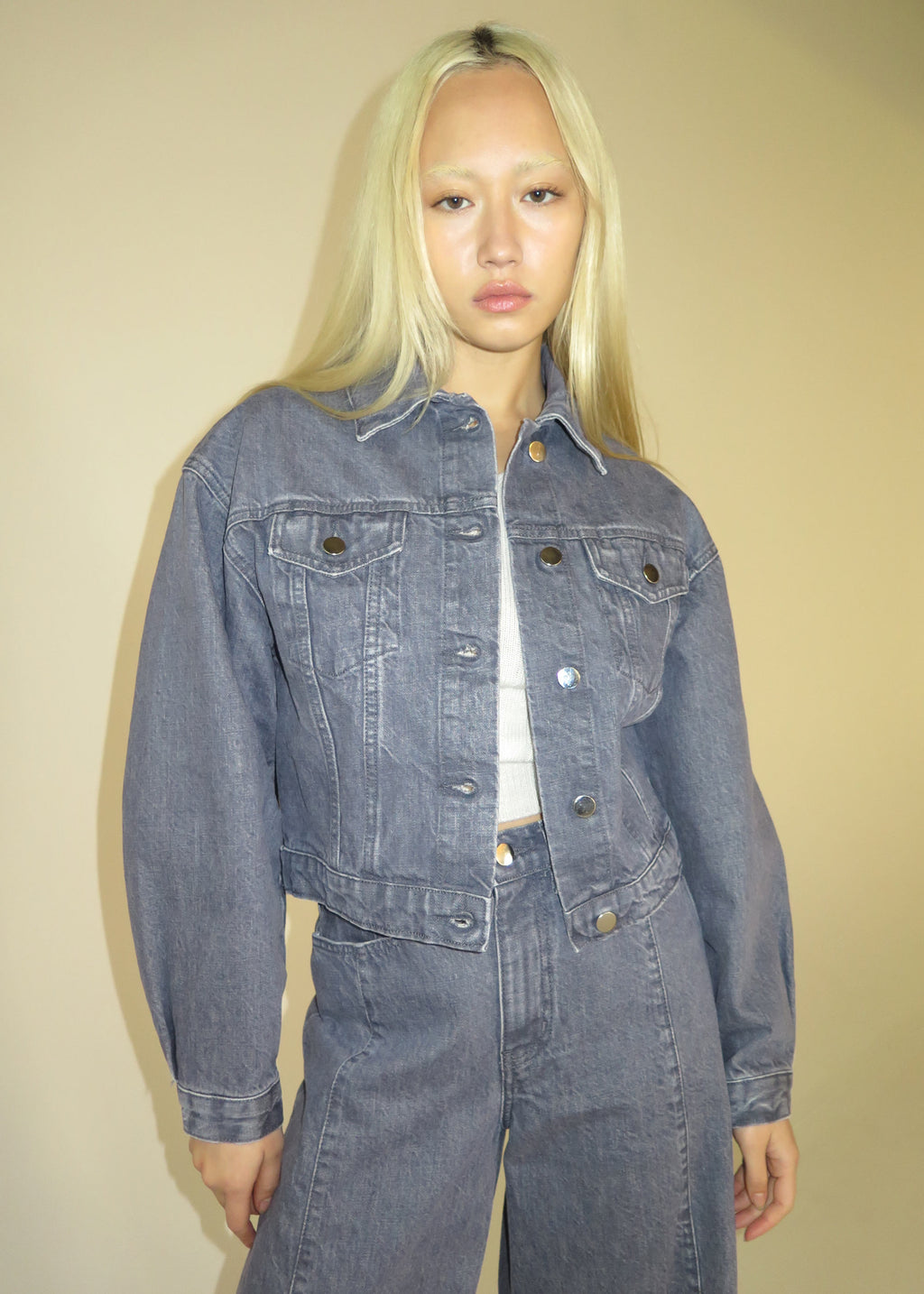 Homage Denim Jacket ~ Amethyst