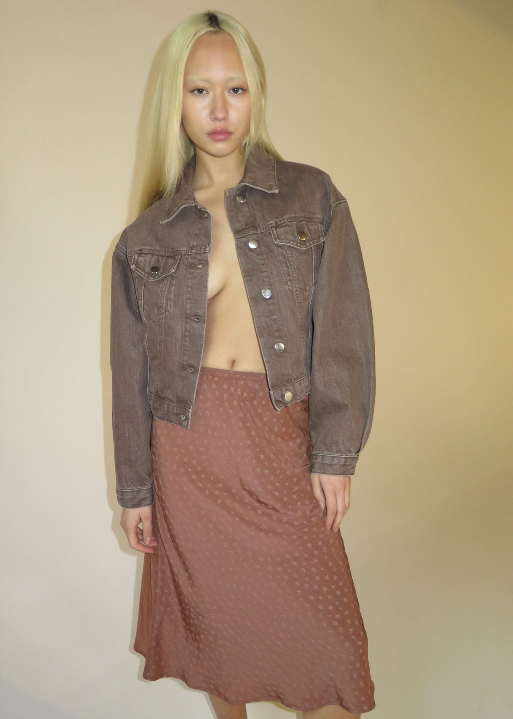 Homage Denim Jacket ~ Brown