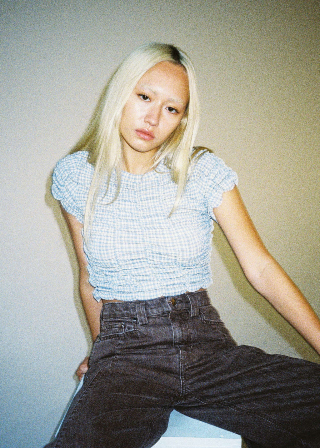 Eternal Baby Tee ~ Lavender / Cream