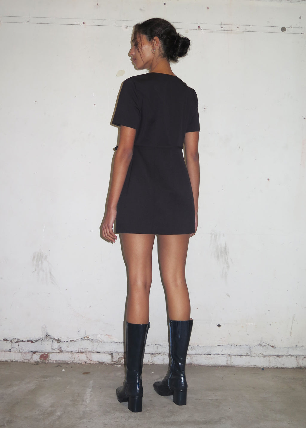 Flowering Wrap Dress ~ Dirt