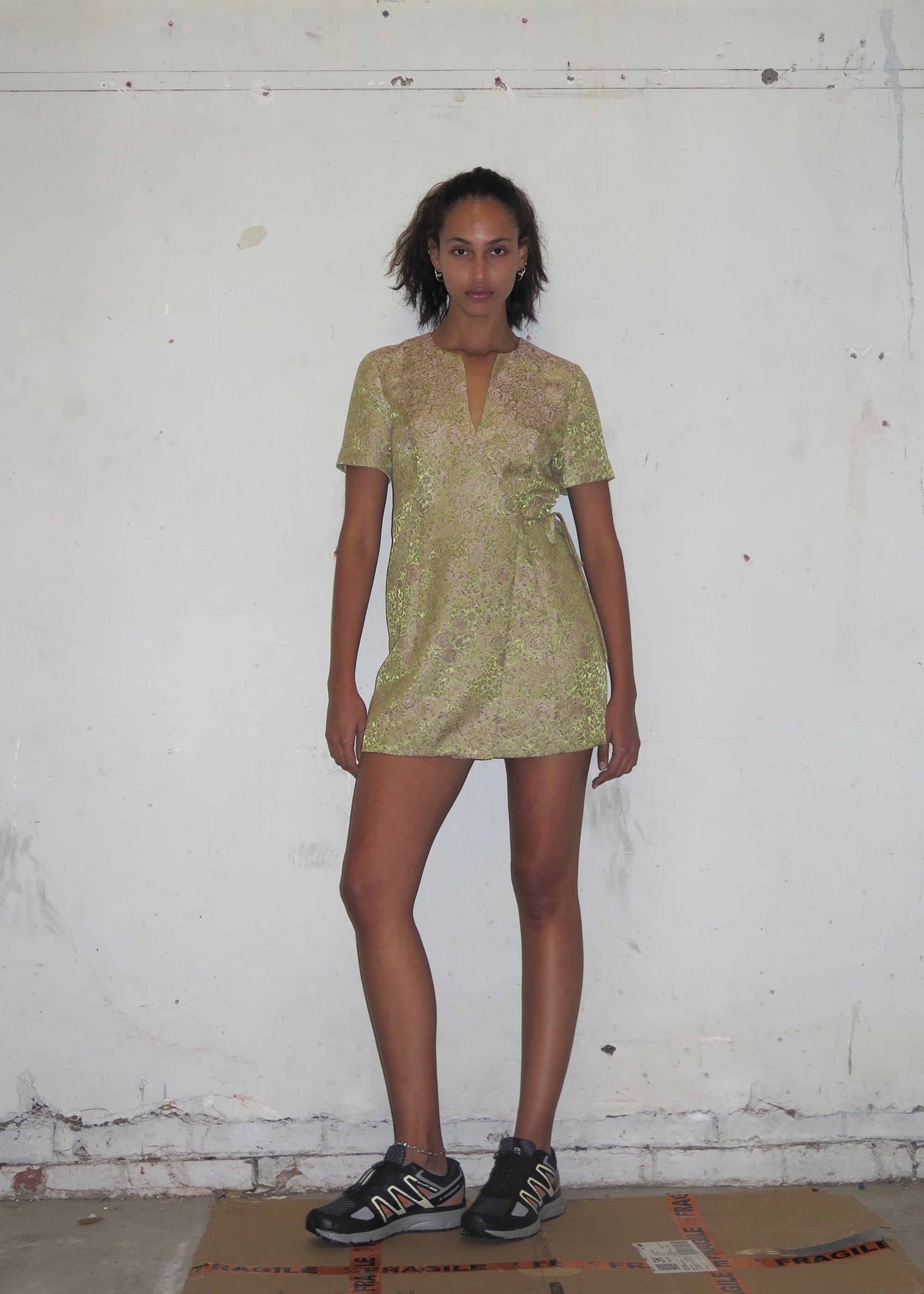 Flowering Wrap Dress ~ Ornamental